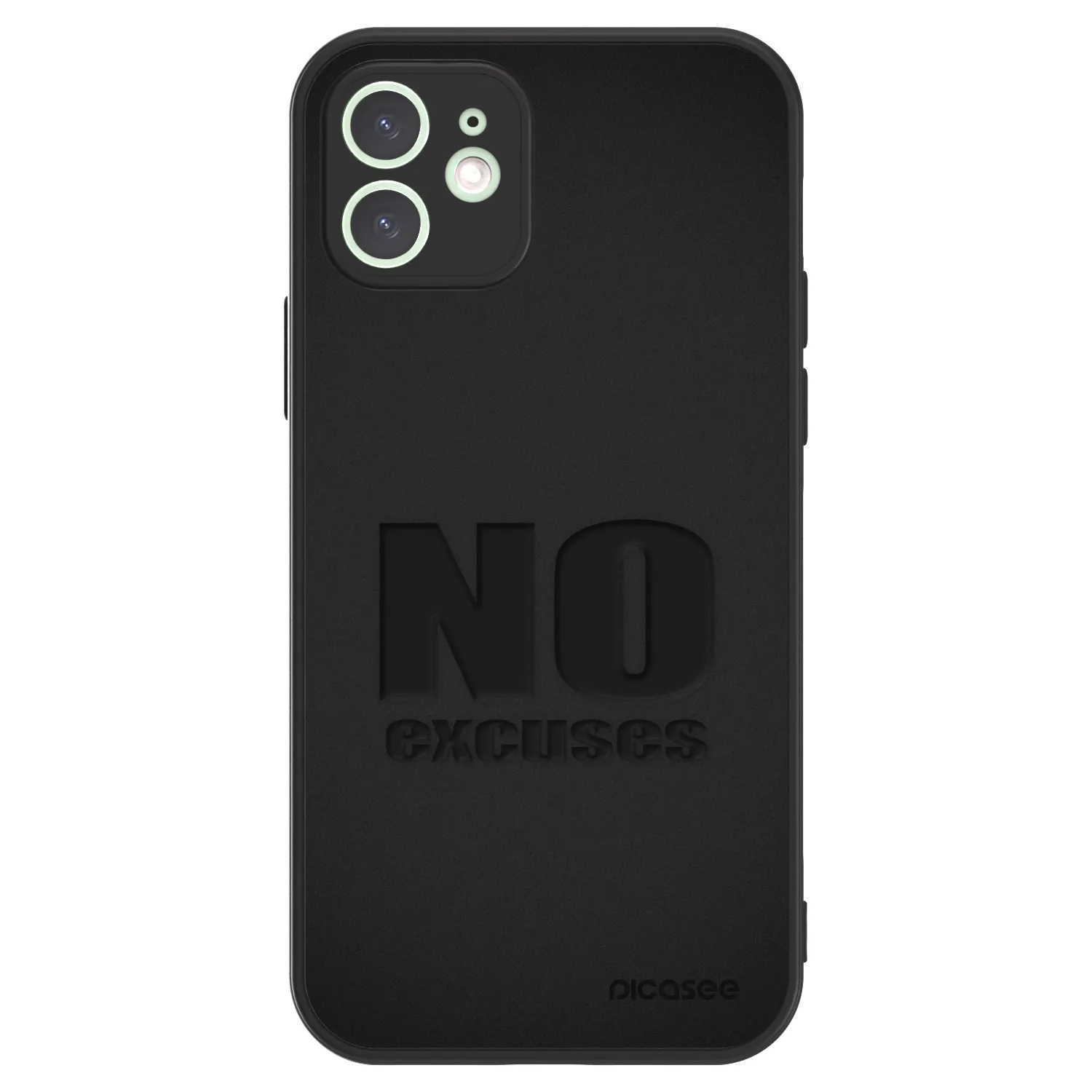 Picasee ULTIMATE CASE pentru Apple iPhone 12 - No Excuses
