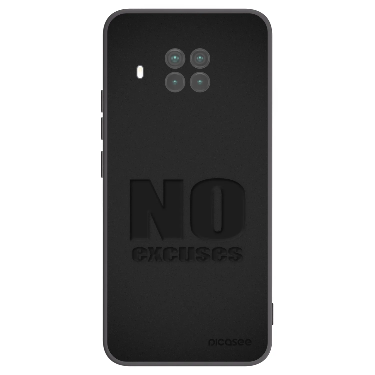 Picasee husă neagră din silicon pentru Xiaomi Mi 10T Lite - No Excuses