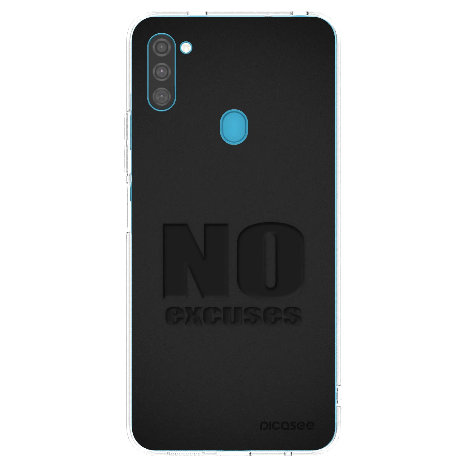 Picasee husă transparentă din silicon pentru Samsung Galaxy M11 - No Excuses