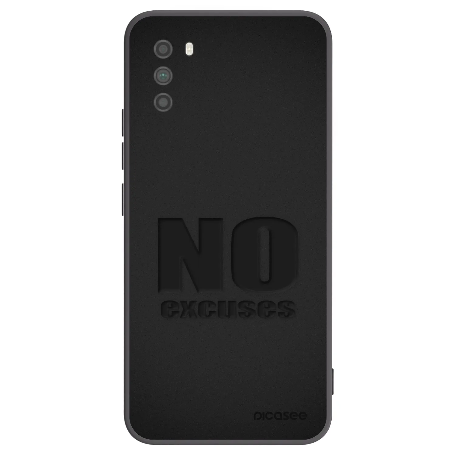 Picasee husă neagră din silicon pentru Xiaomi Poco M3 - No Excuses