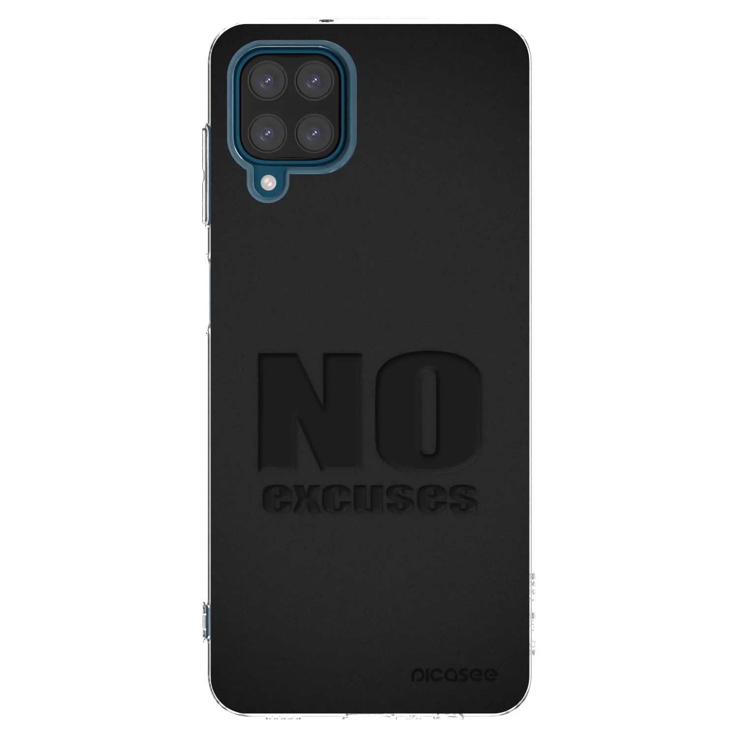 Picasee husă transparentă din silicon pentru Samsung Galaxy A12 A125F - No Excuses