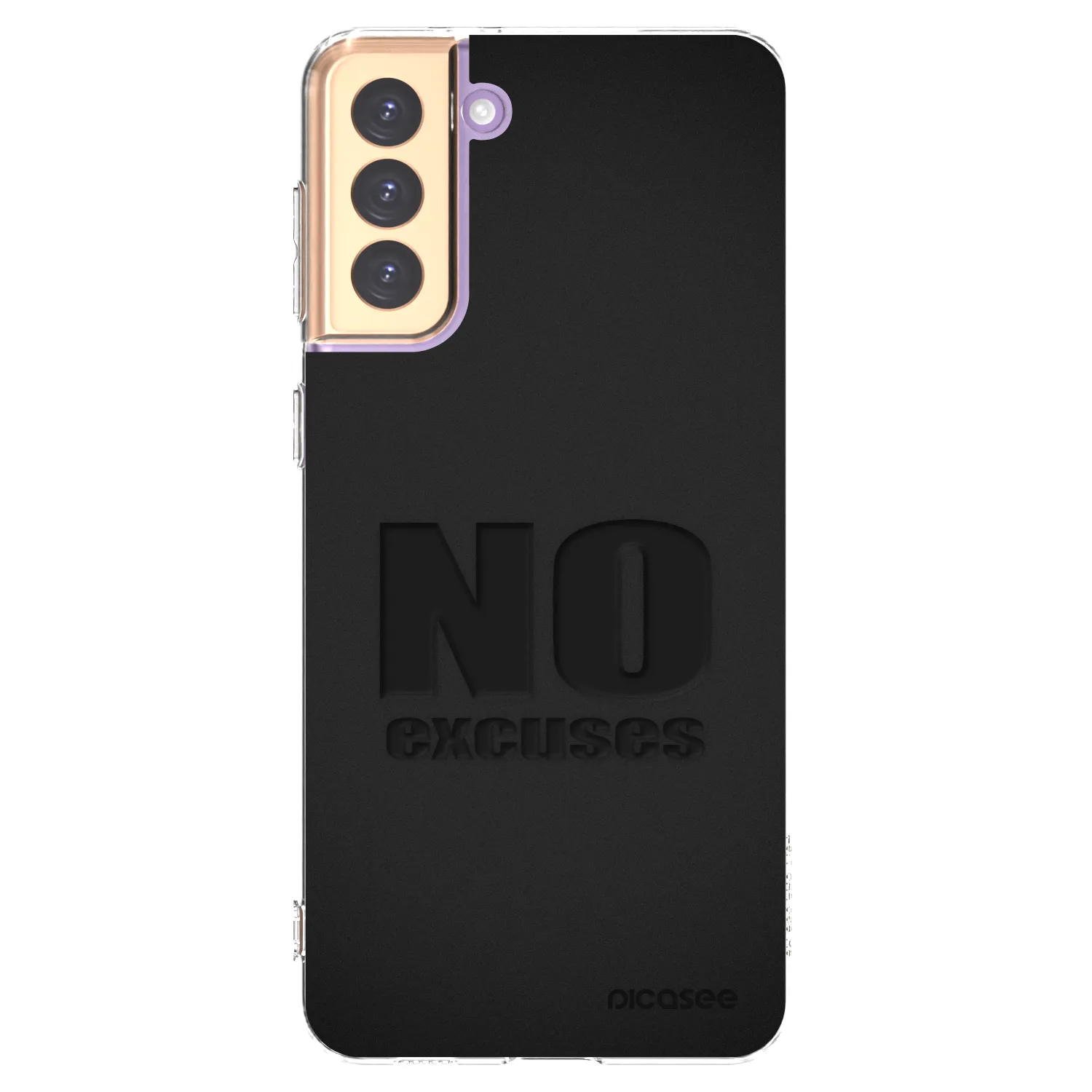 Picasee husă transparentă din silicon pentru Samsung Galaxy S21+ 5G G996F - No Excuses