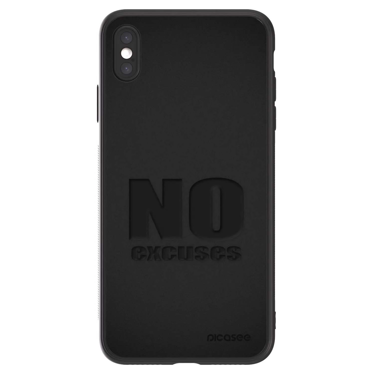 Picasee ULTIMATE CASE pentru Apple iPhone XS Max - No Excuses