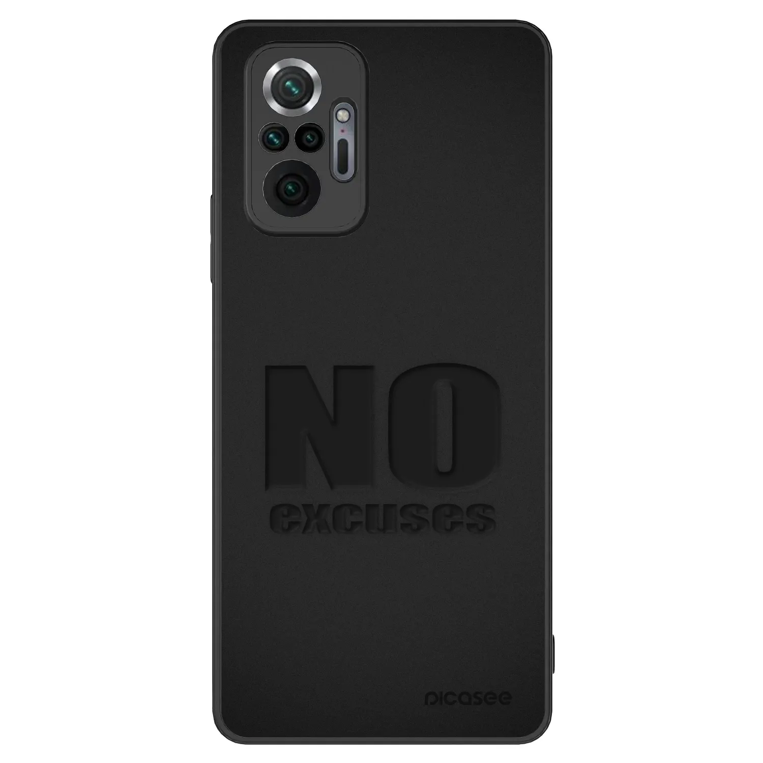 Picasee ULTIMATE CASE pentru Xiaomi Redmi Note 10 Pro - No Excuses