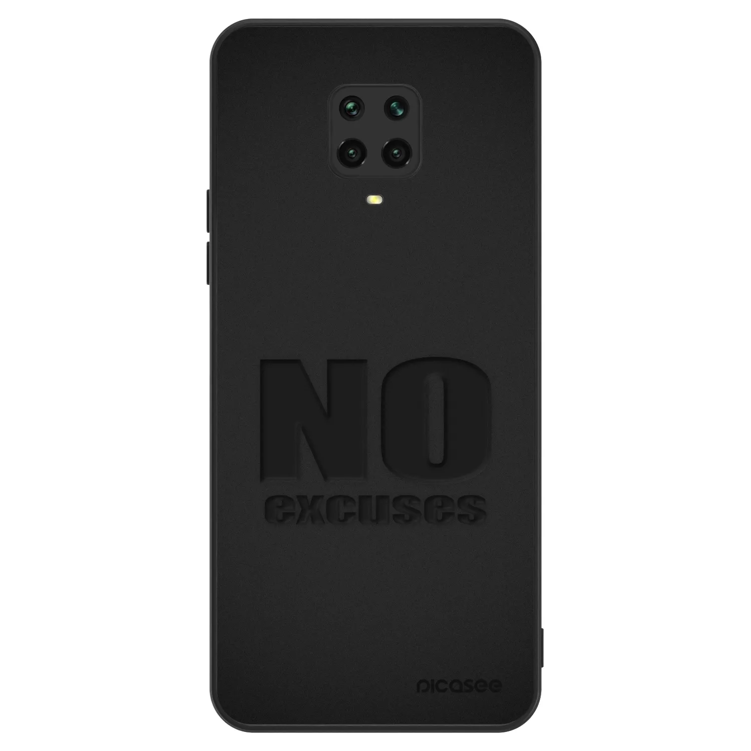 Picasee ULTIMATE CASE pentru Xiaomi Redmi Note 9S - No Excuses