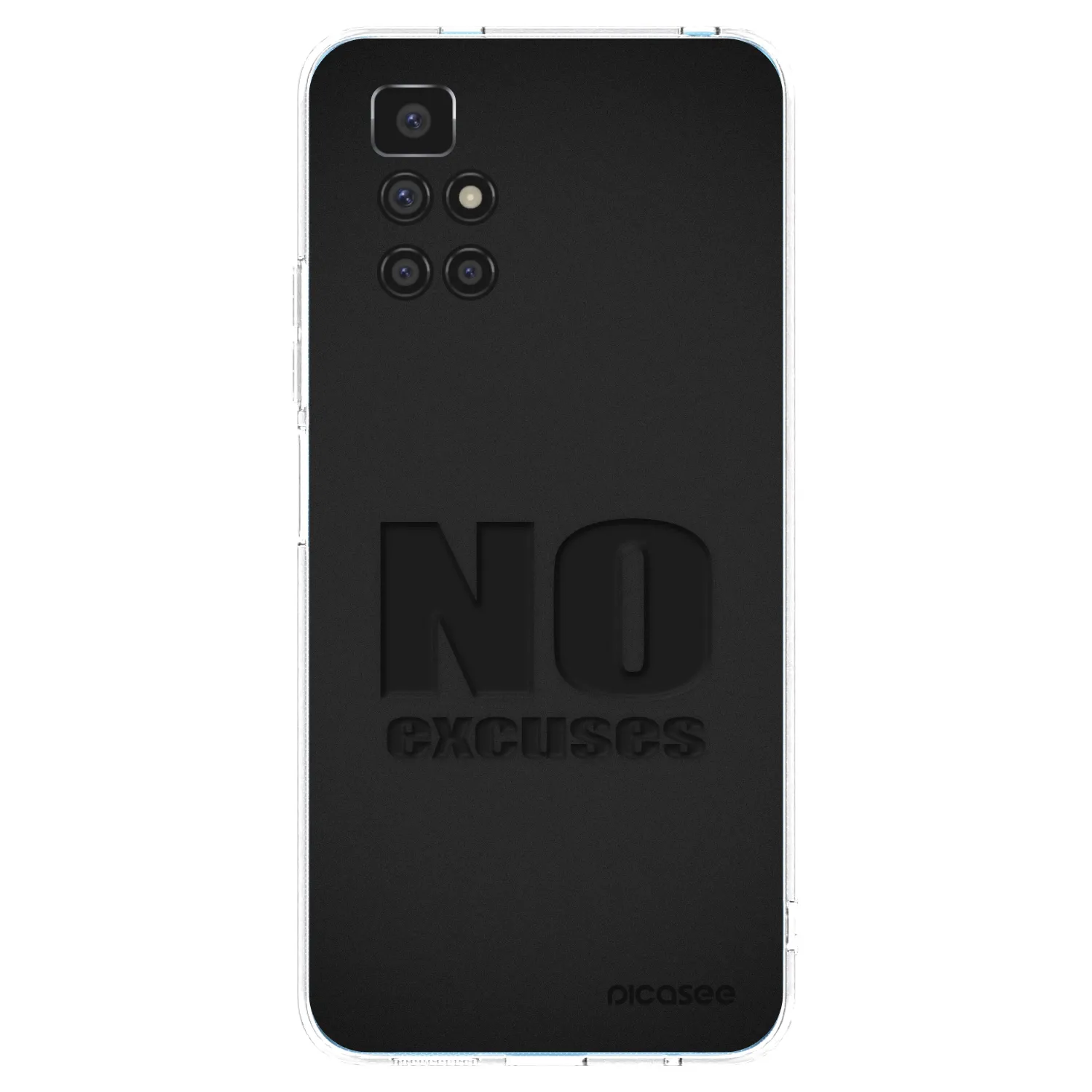 Picasee husă transparentă din silicon pentru Xiaomi Redmi 10 - No Excuses