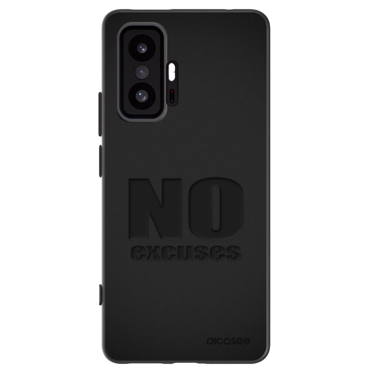 Picasee husă neagră din silicon pentru Xiaomi 11T - No Excuses