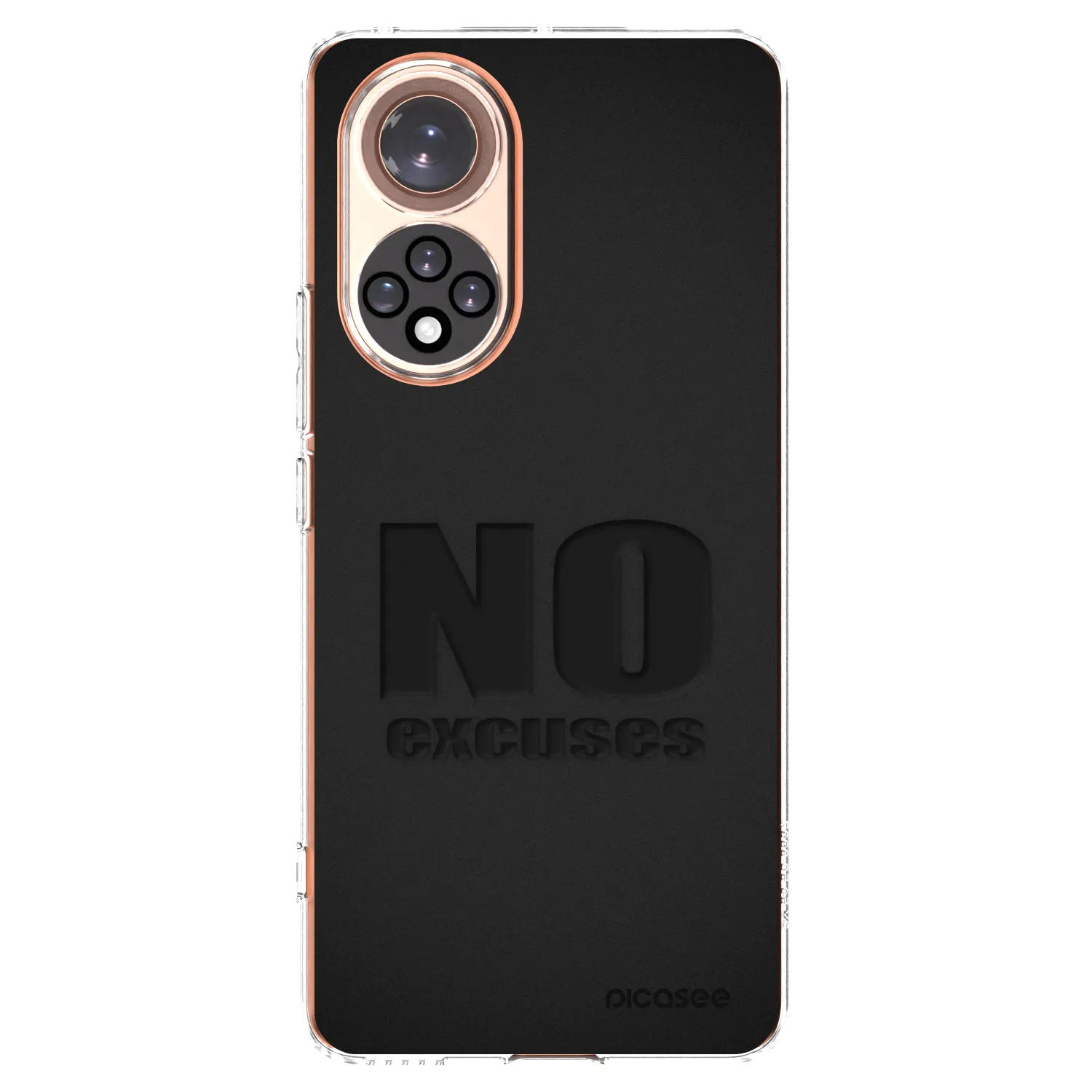 Picasee husă transparentă din silicon pentru Huawei Nova 9 - No Excuses
