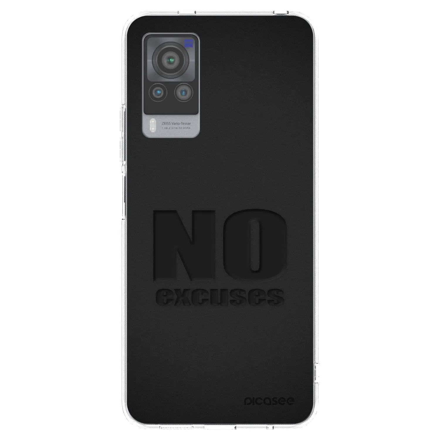Picasee husă transparentă din silicon pentru Vivo X60 Pro 5G - No Excuses