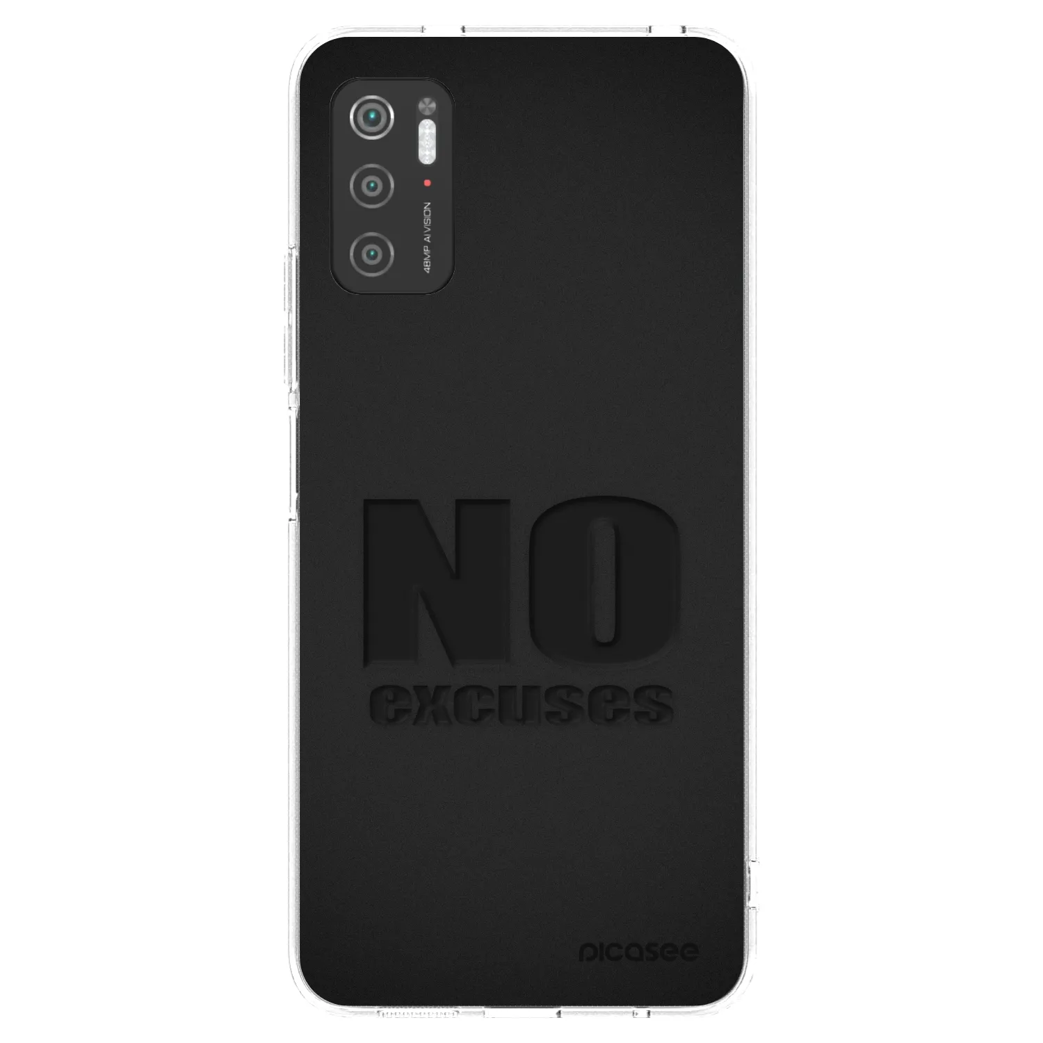 Picasee husă transparentă din silicon pentru Xiaomi Poco M3 Pro 5G - No Excuses