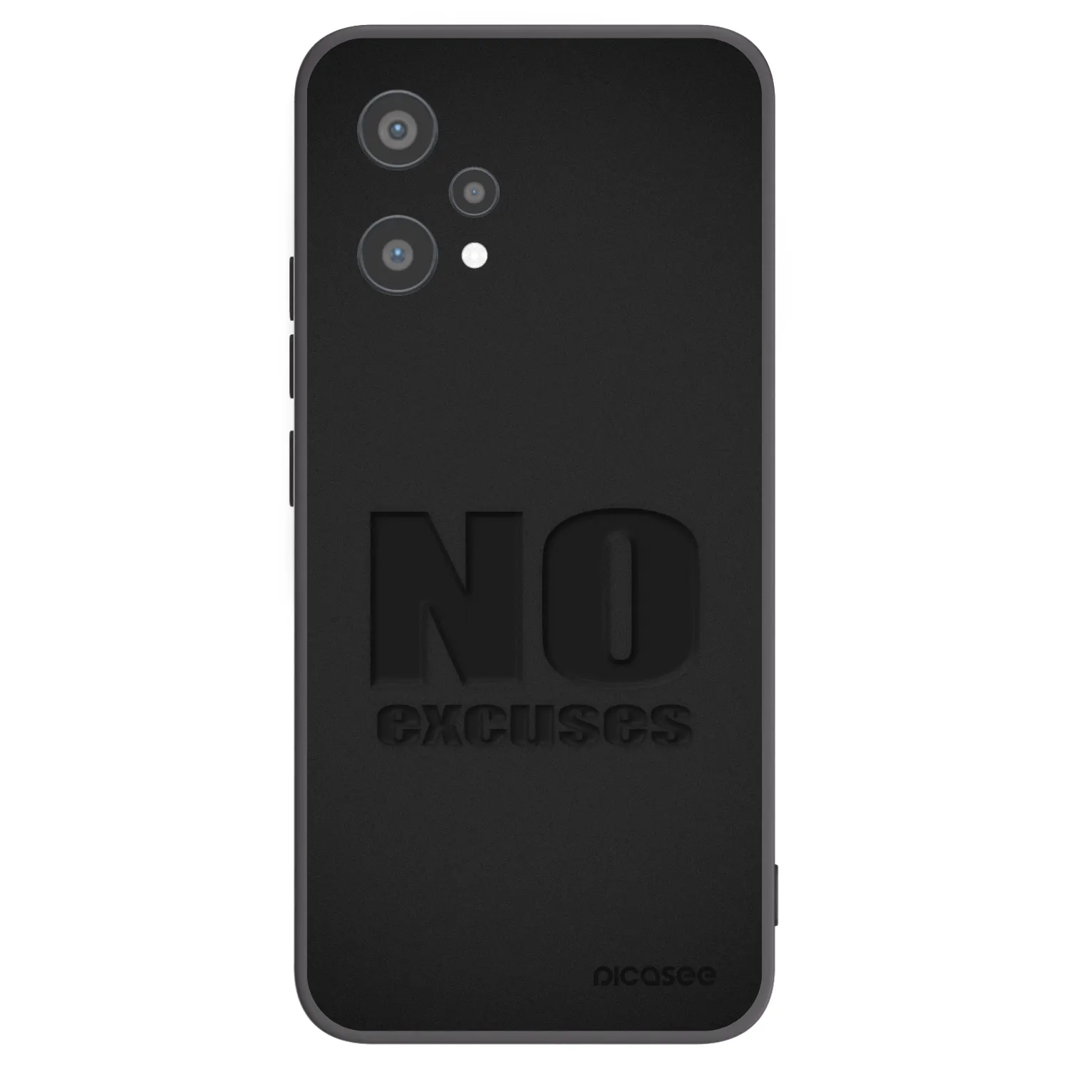 Picasee husă neagră din silicon pentru Realme 9 Pro 5G - No Excuses