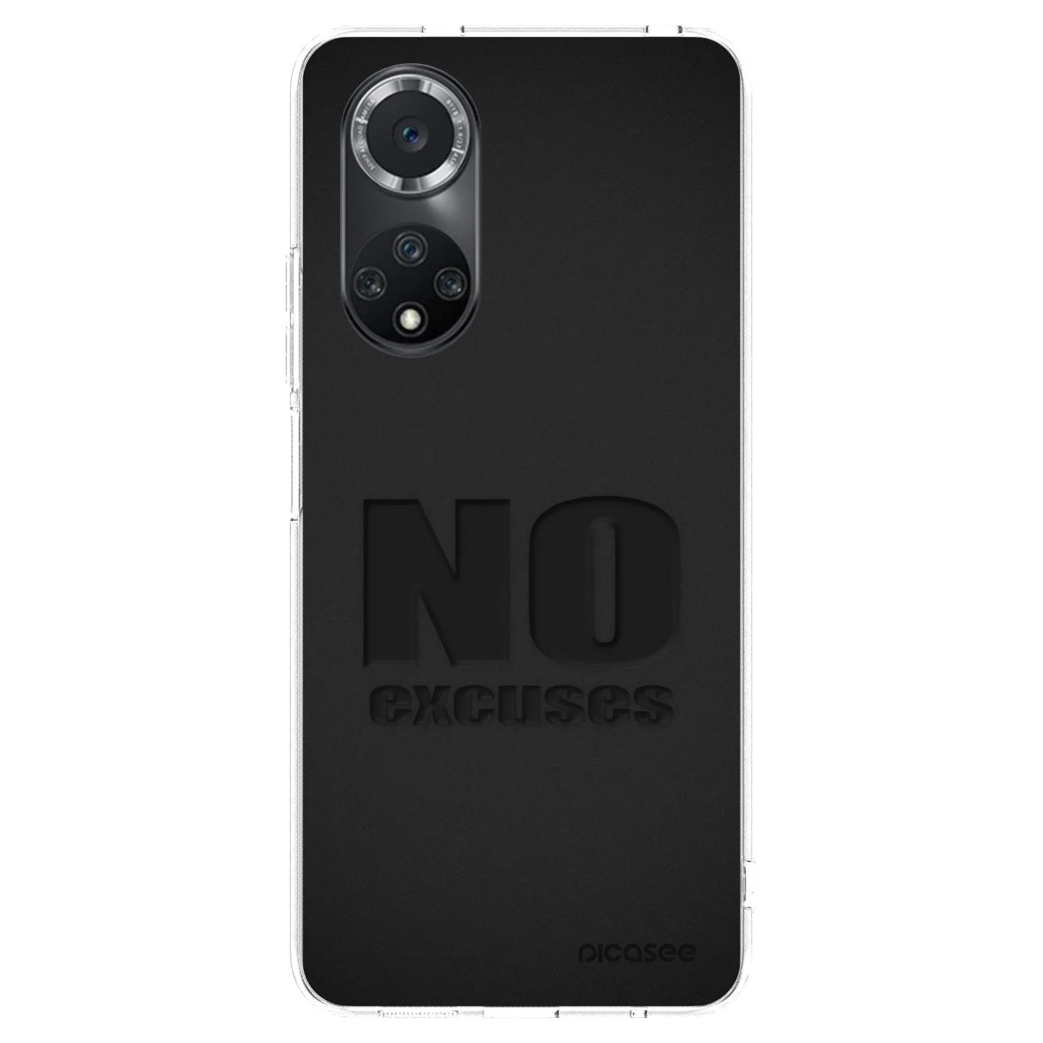 Picasee husă transparentă din silicon pentru Huawei Nova 9 SE - No Excuses