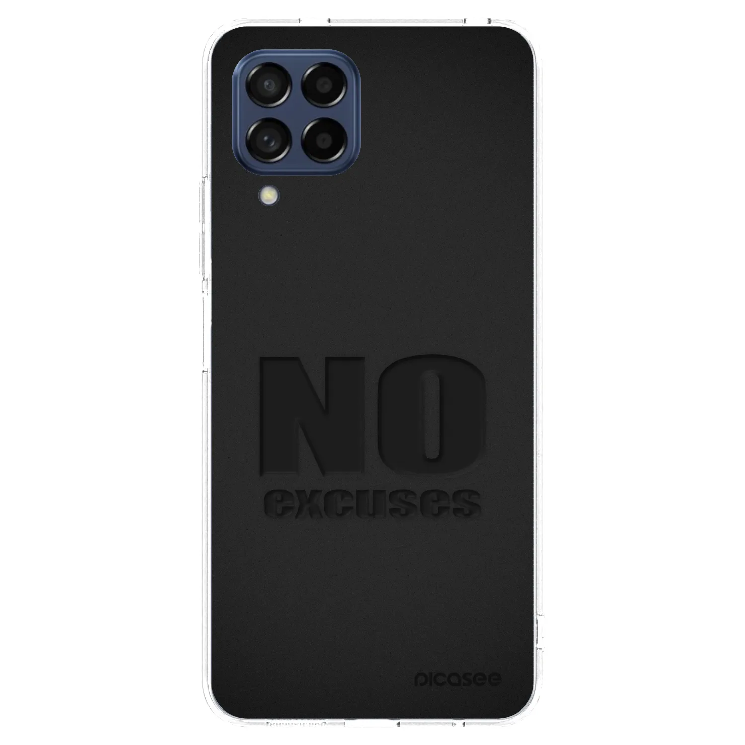 Picasee husă transparentă din silicon pentru Samsung Galaxy M53 5G - No Excuses
