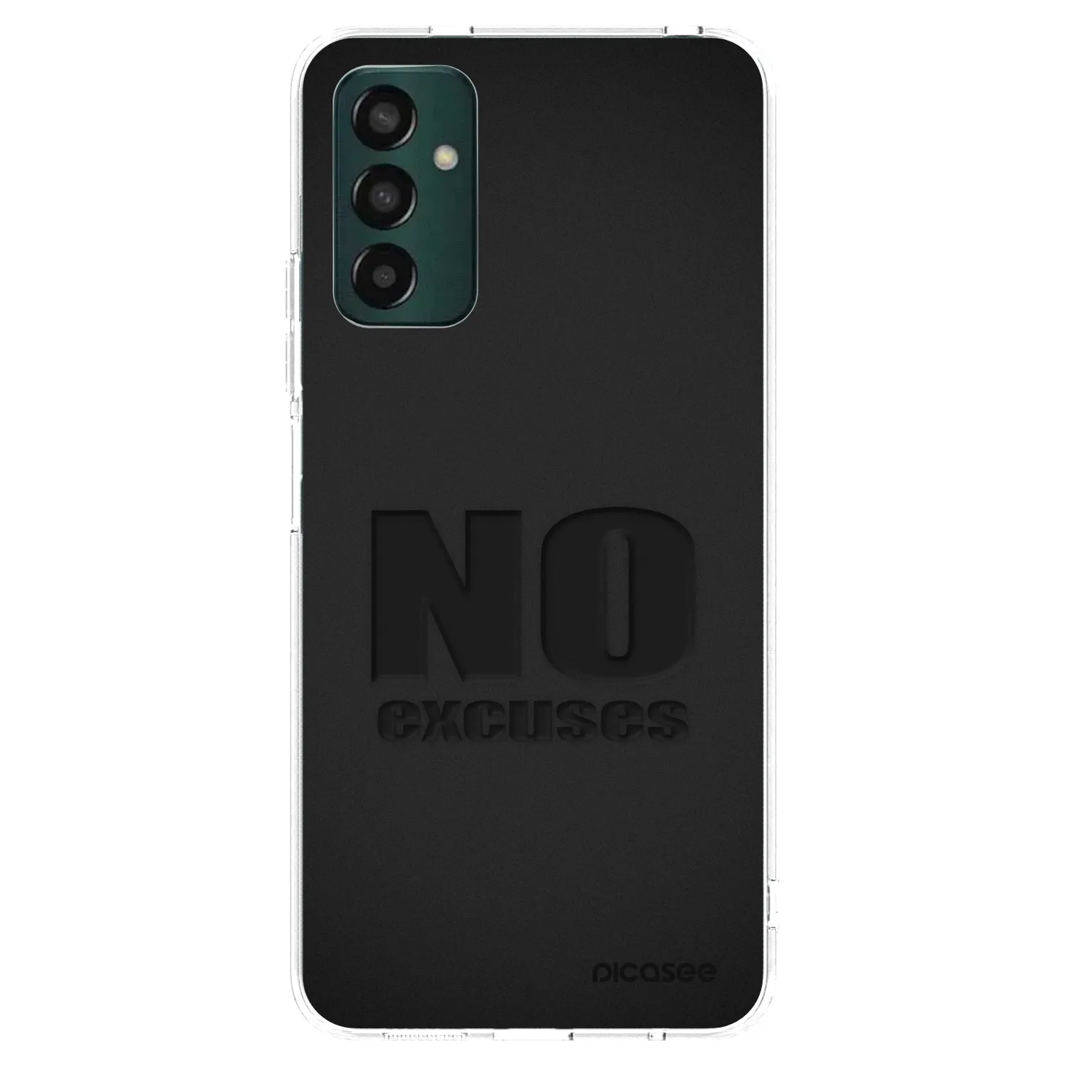 Picasee husă transparentă din silicon pentru Samsung Galaxy M13 M135F - No Excuses