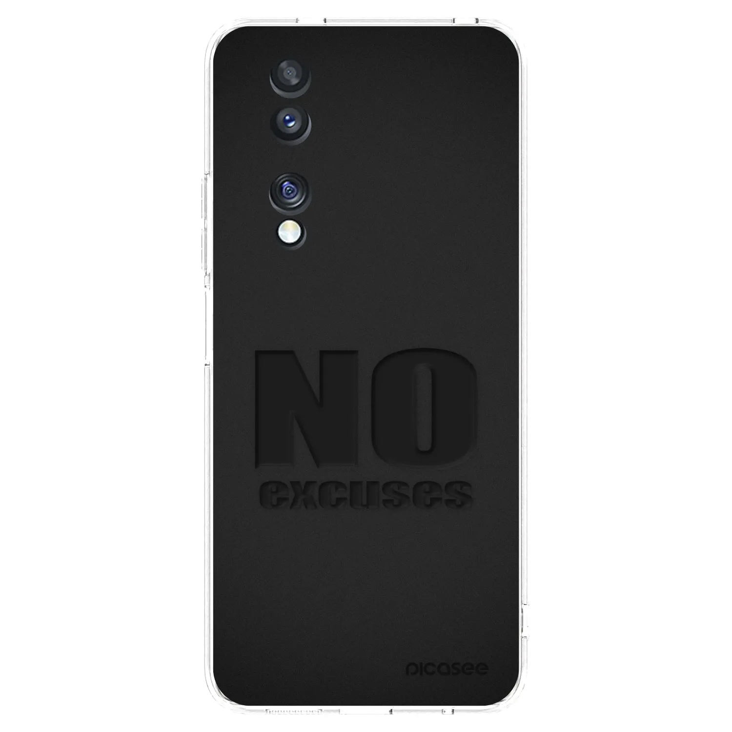 Picasee husă transparentă din silicon pentru Honor 70 - No Excuses