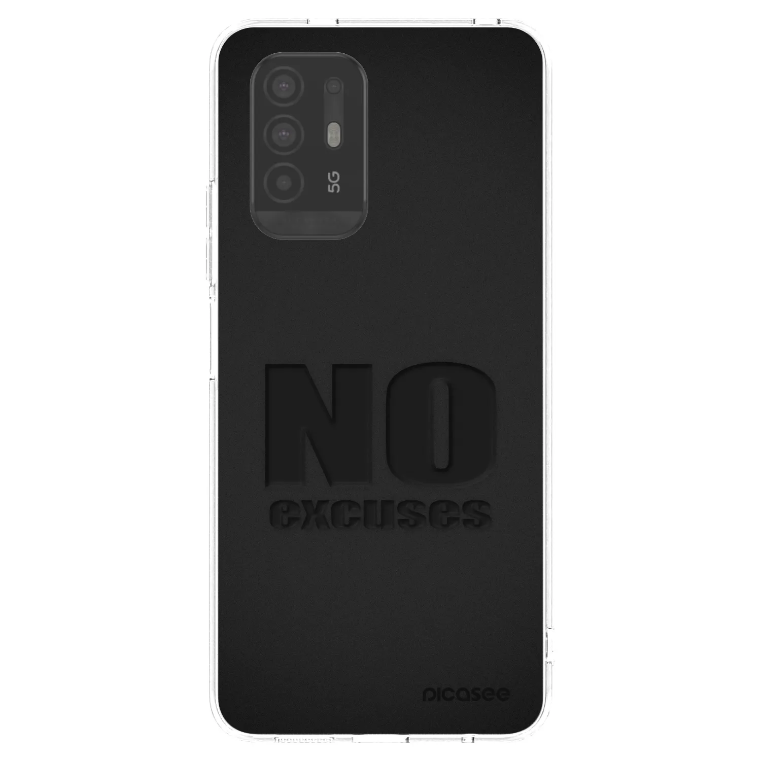 Picasee husă transparentă din silicon pentru OPPO A94 5G - No Excuses