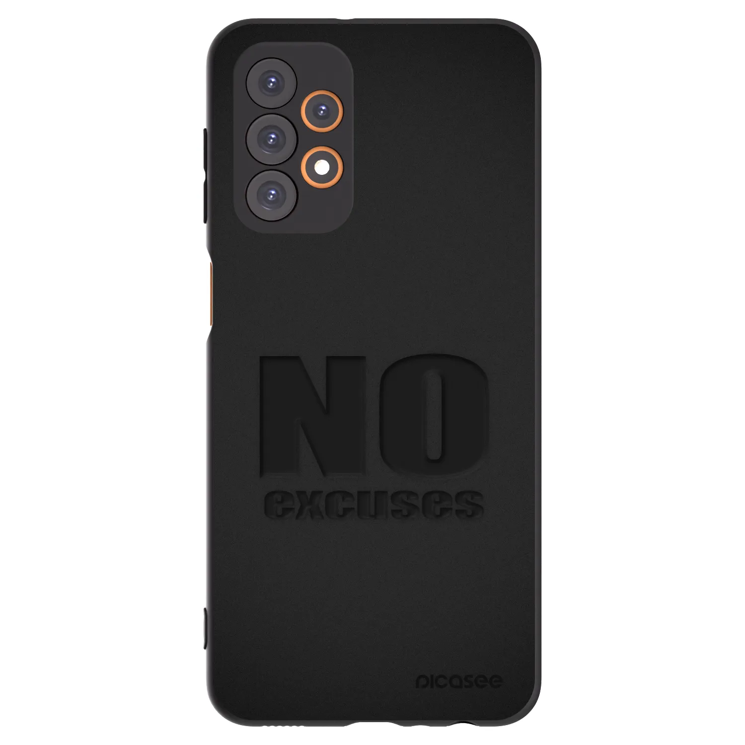 Picasee husă neagră din silicon pentru Samsung Galaxy A23 A236B 5G - No Excuses