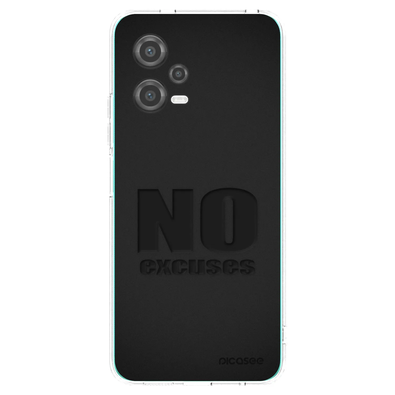 Picasee husă transparentă din silicon pentru Xiaomi Poco X5 - No Excuses