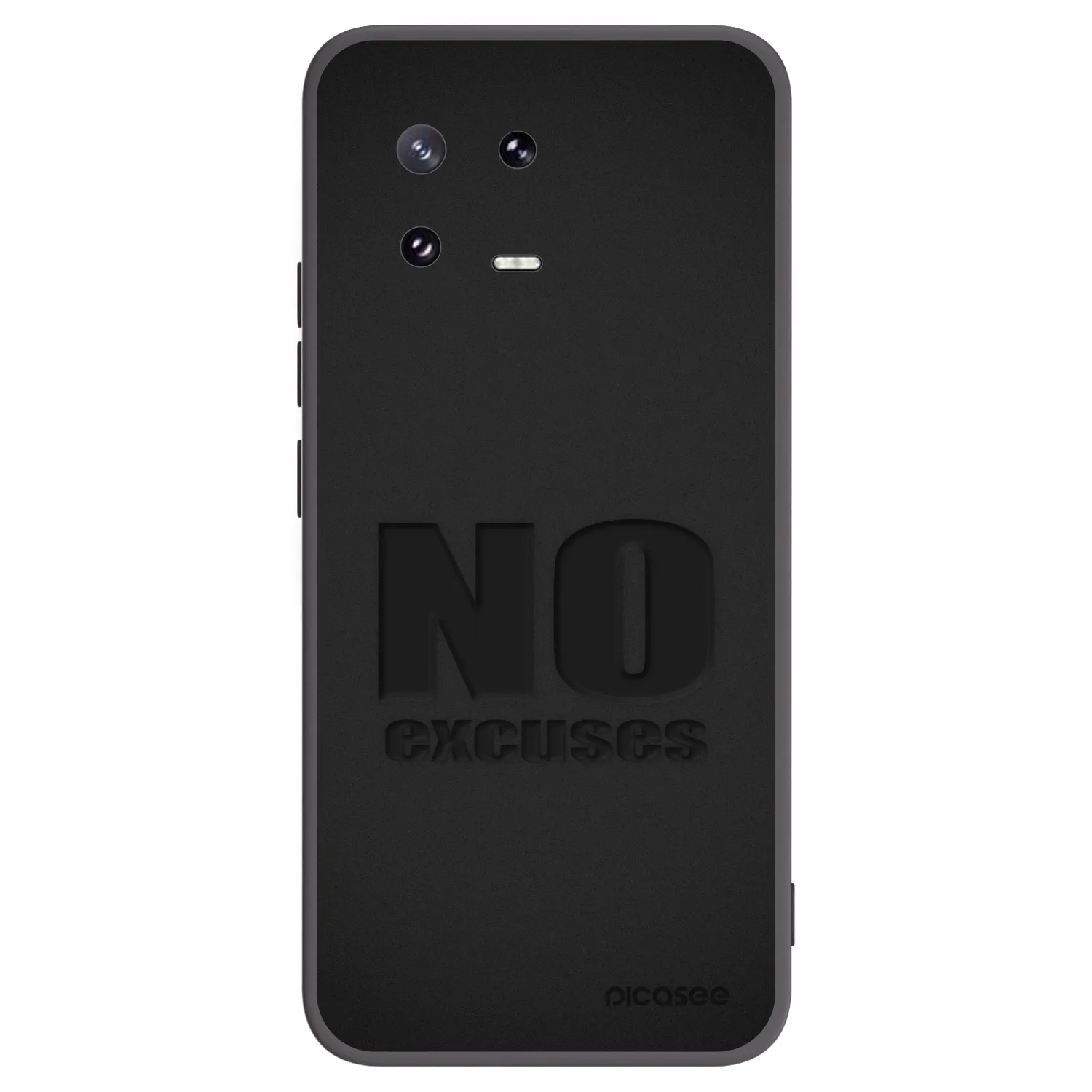 Picasee husă neagră din silicon pentru Xiaomi 13 Pro - No Excuses