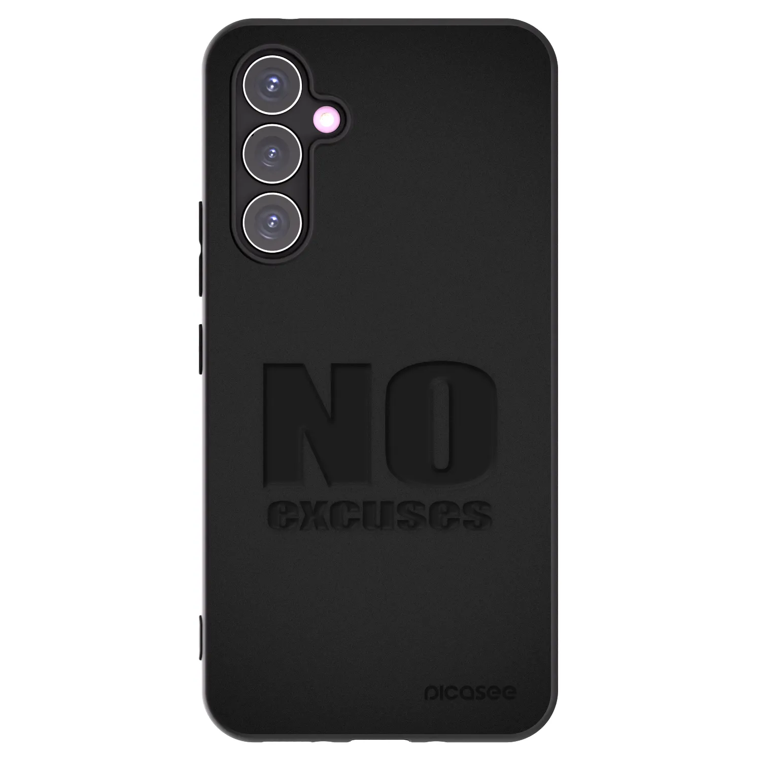Picasee husă neagră din silicon pentru Samsung Galaxy A54 5G A546B - No Excuses