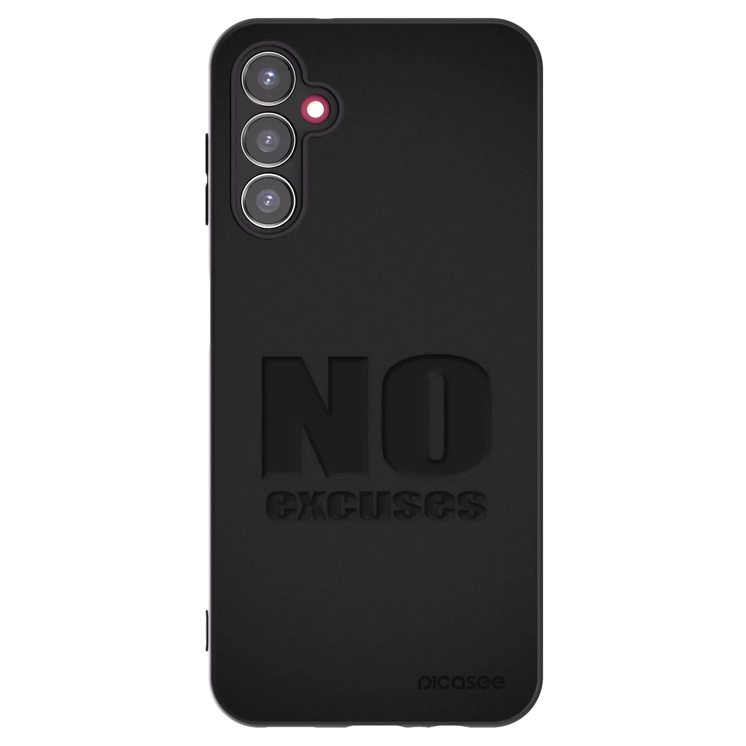 Picasee husă neagră din silicon pentru Samsung Galaxy A14 4G A145R - No Excuses