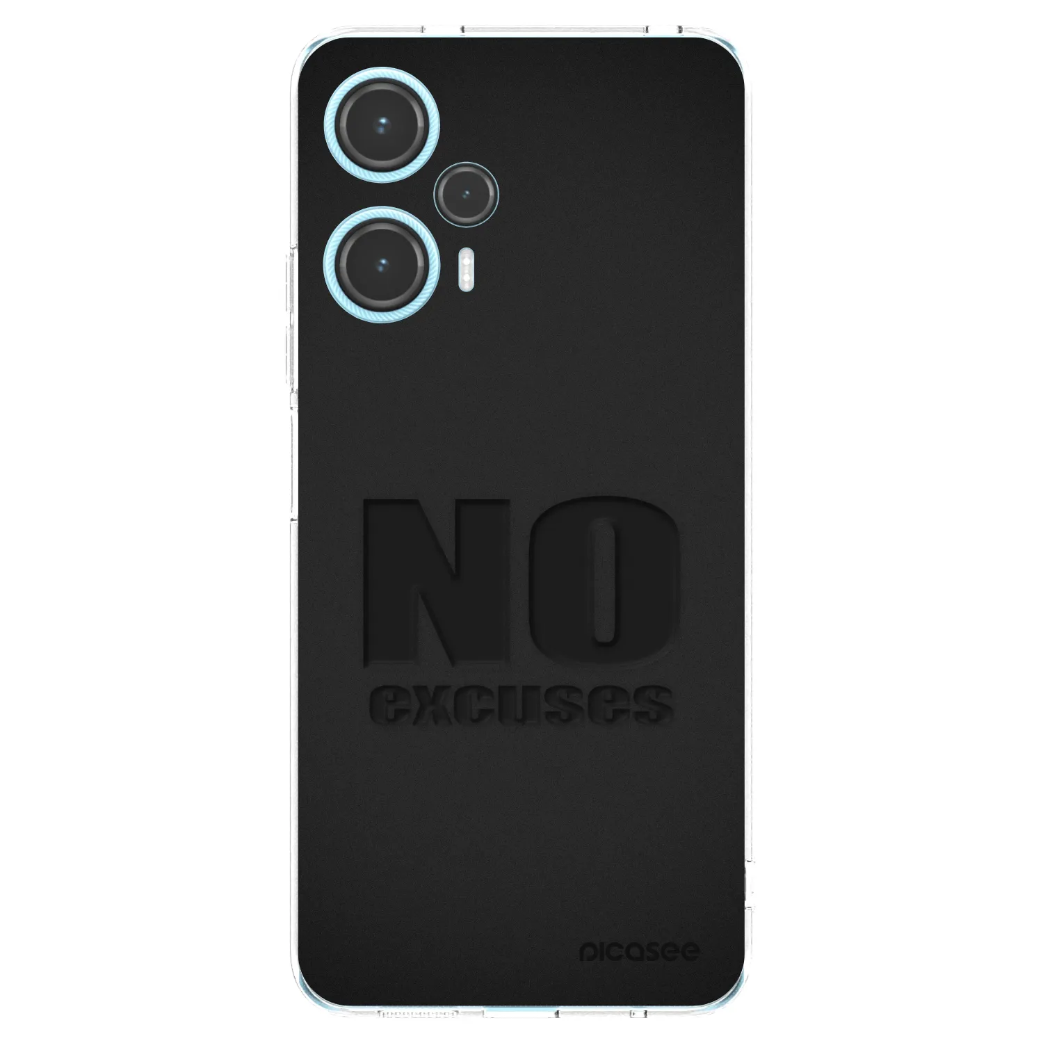 Picasee husă transparentă din silicon pentru Xiaomi Poco F5 - No Excuses