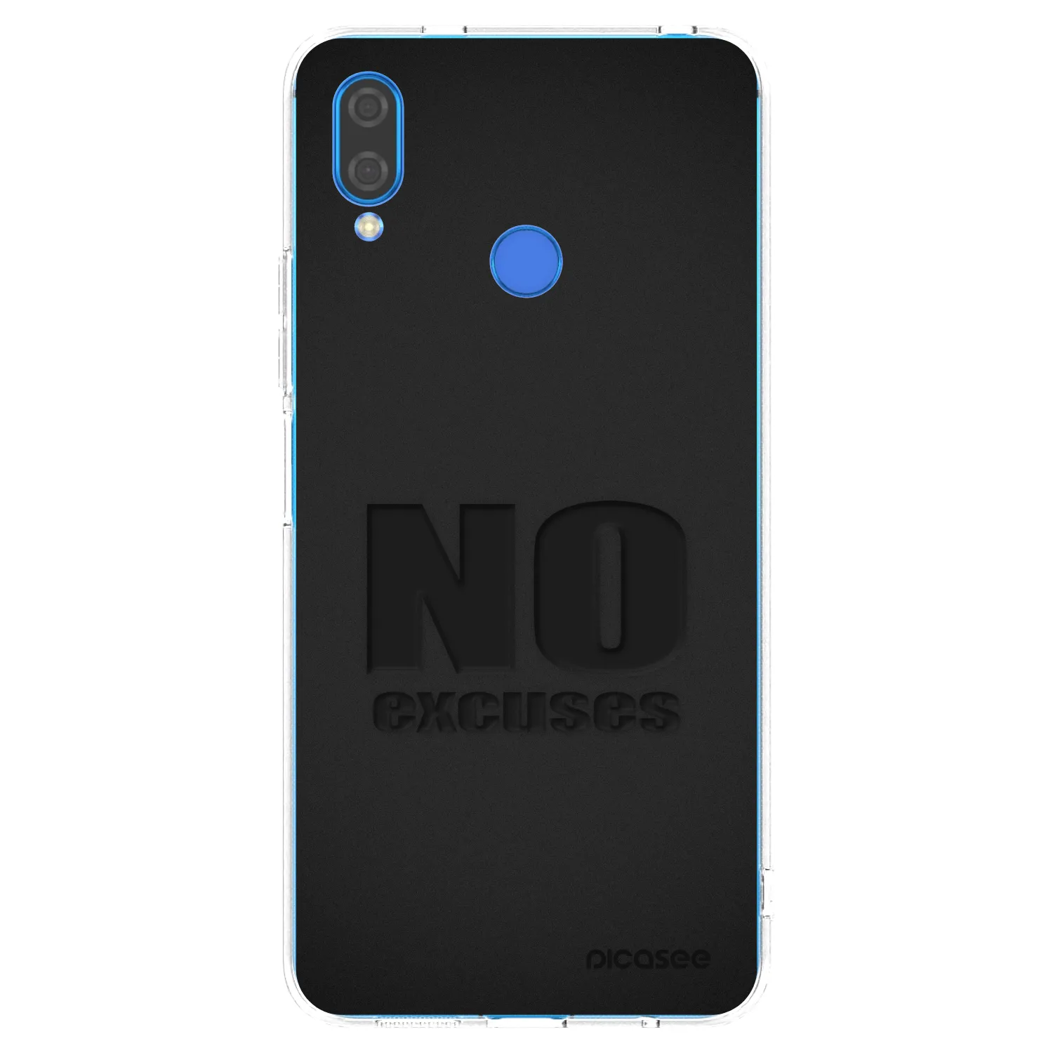 Picasee husă transparentă din silicon pentru Huawei Nova 3i - No Excuses