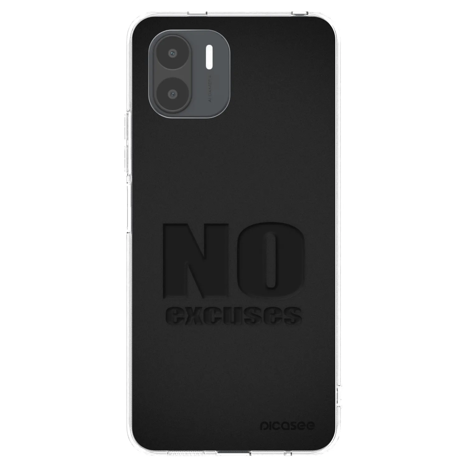 Picasee husă transparentă din silicon pentru Xiaomi Redmi A2 - No Excuses