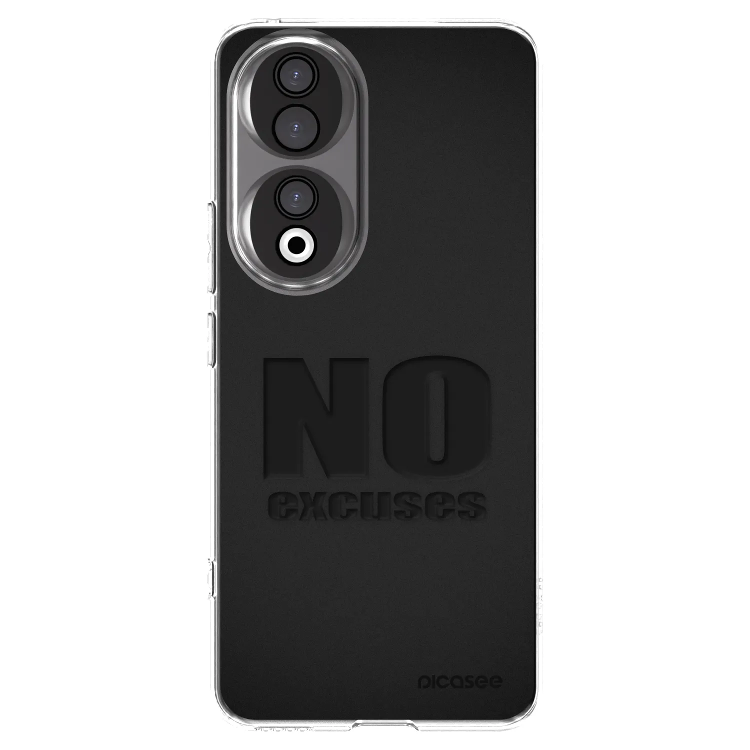 Picasee husă transparentă din silicon pentru Honor 90 5G - No Excuses