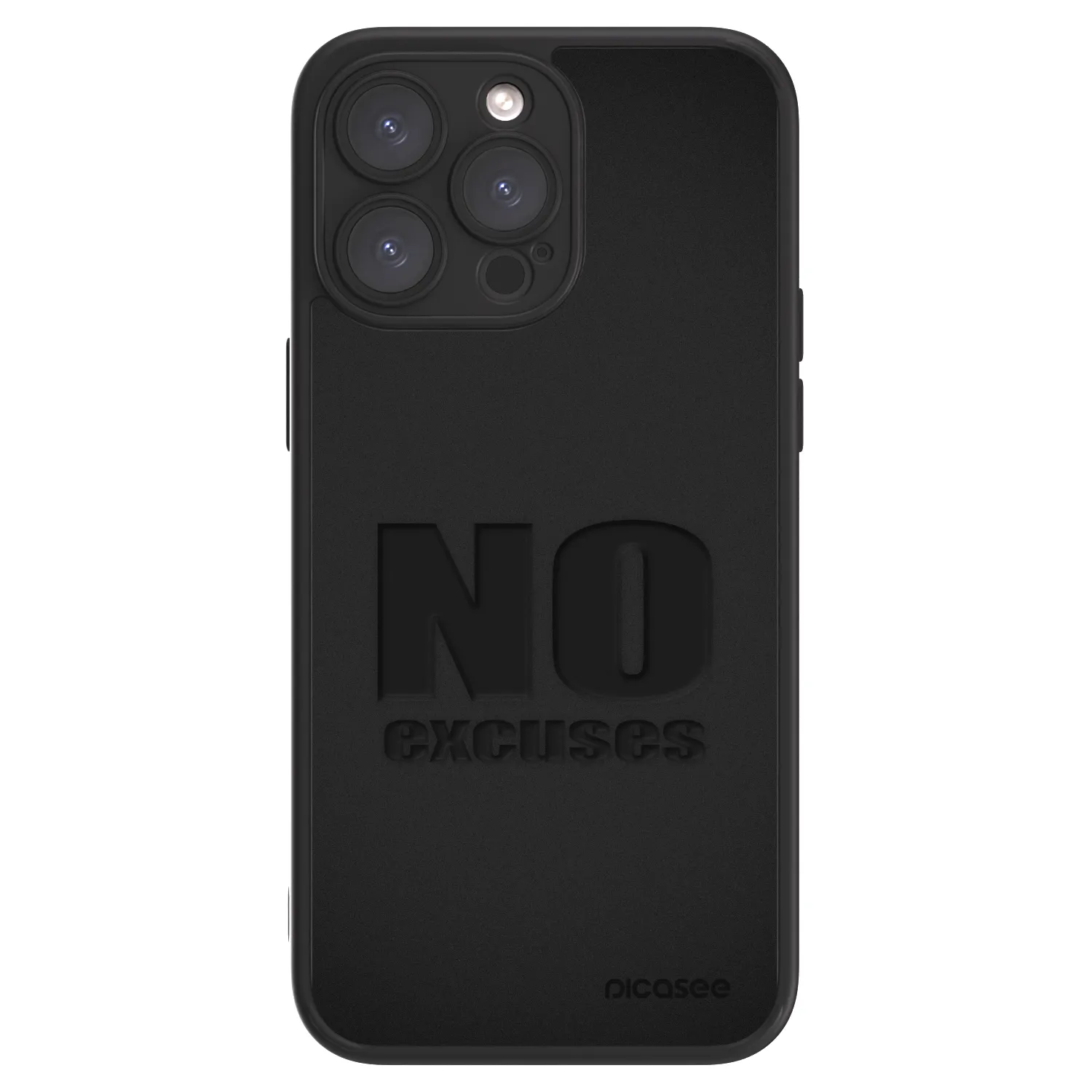 Picasee ULTIMATE CASE pentru Apple iPhone 15 Pro Max - No Excuses