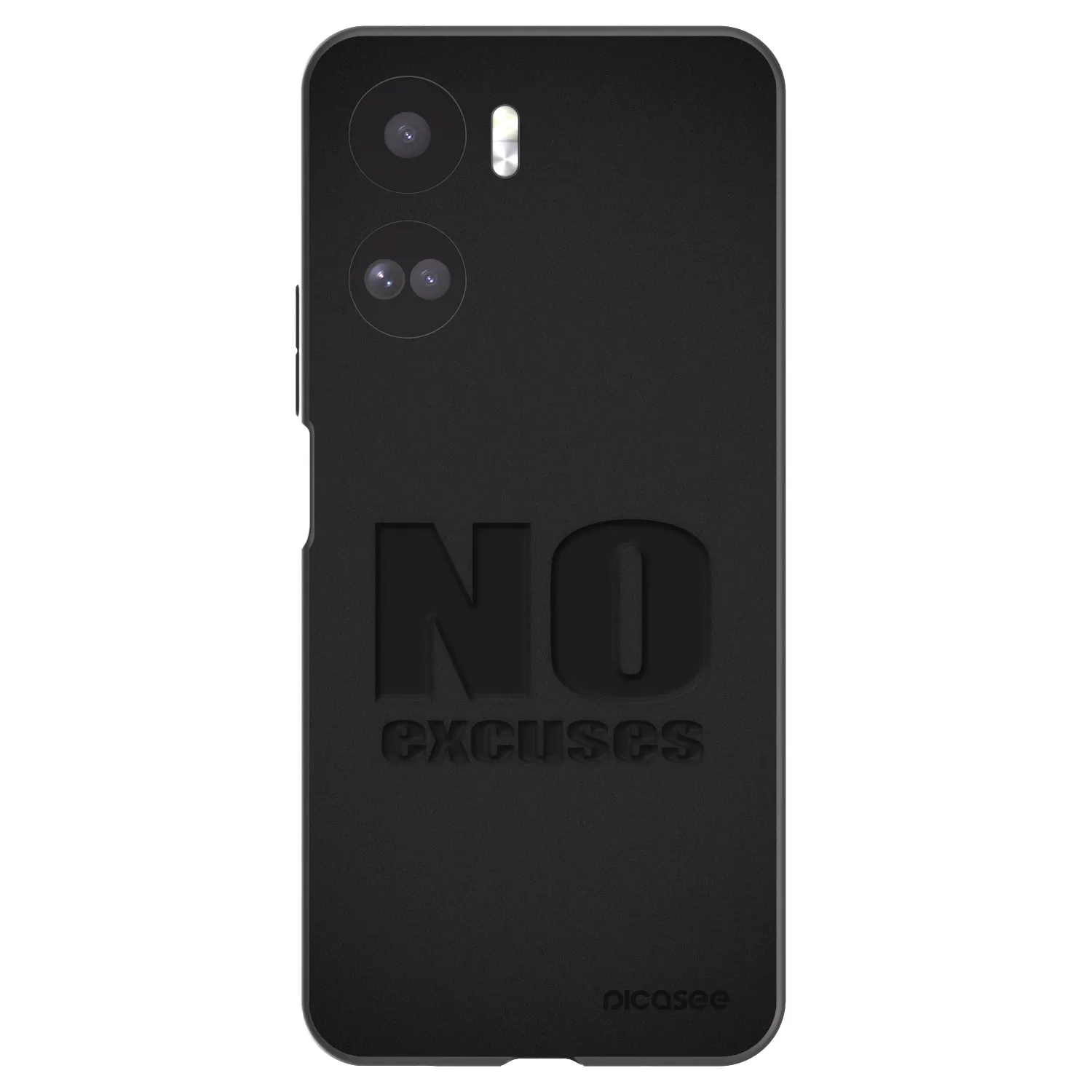 Picasee husă neagră din silicon pentru Honor 90 Lite 5G - No Excuses