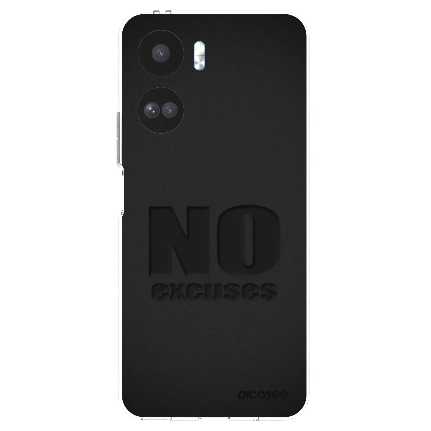 Picasee husă transparentă din silicon pentru Honor 90 Lite 5G - No Excuses