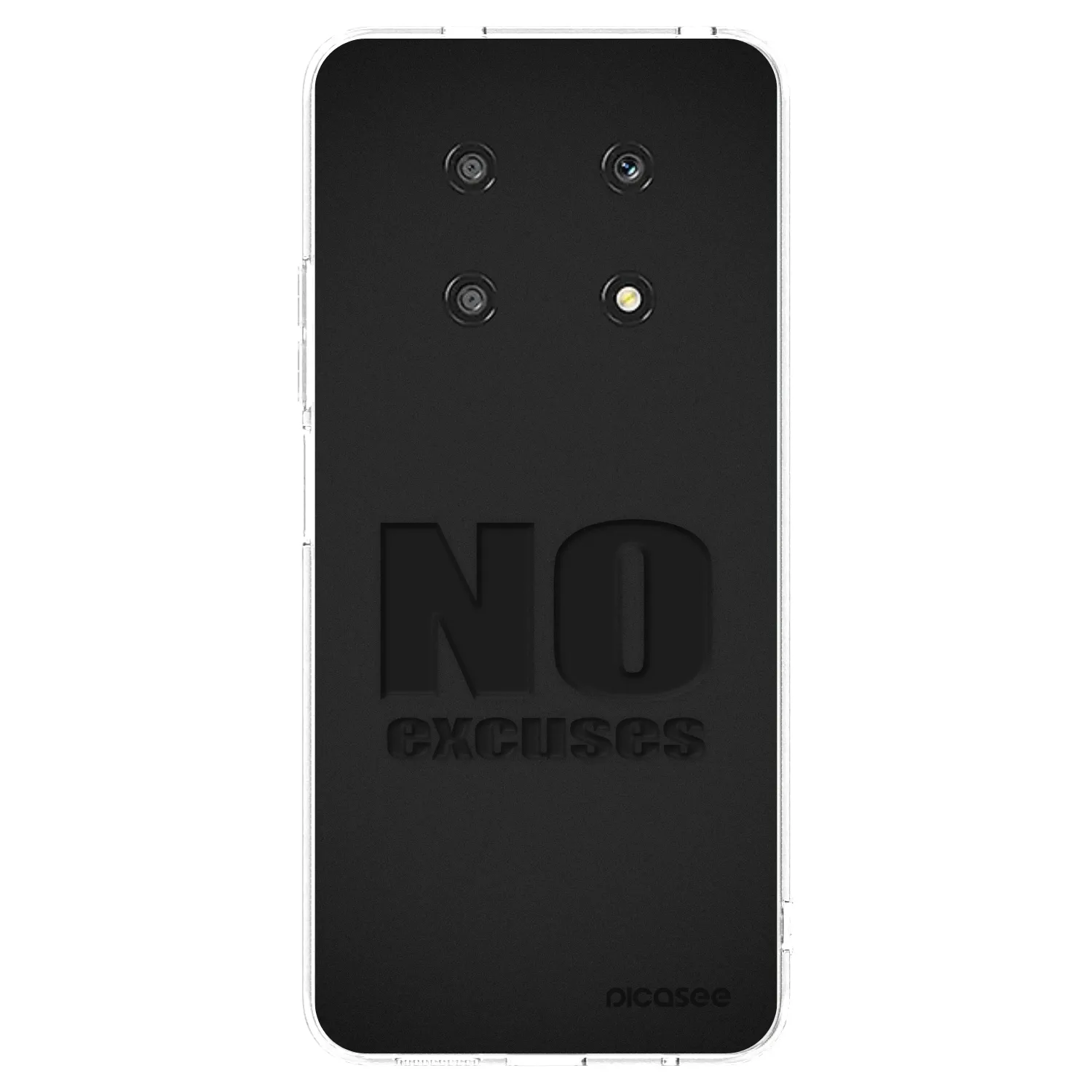 Picasee husă transparentă din silicon pentru Honor Magic4 Lite 5G - No Excuses