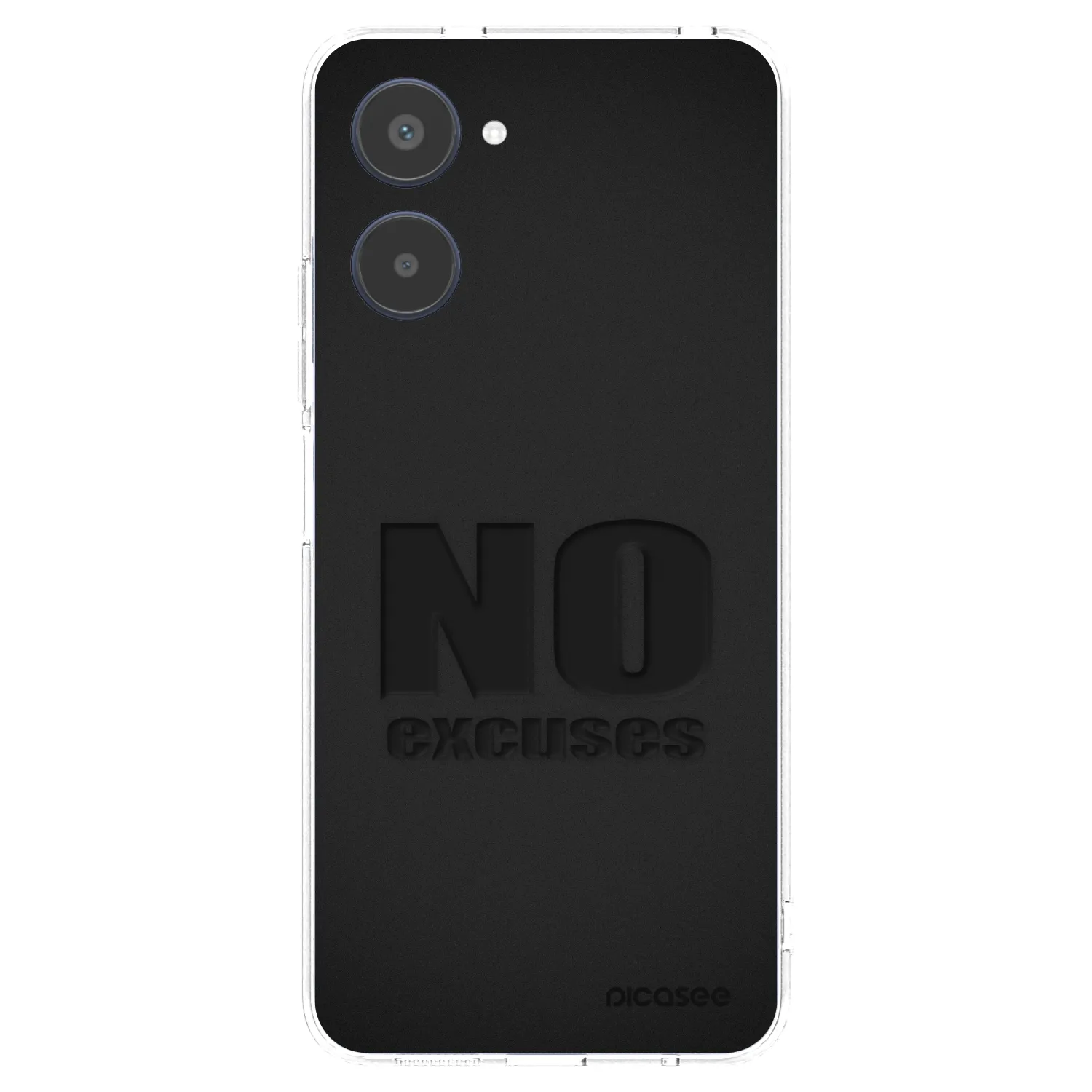 Picasee husă transparentă din silicon pentru Realme 10 4G - No Excuses
