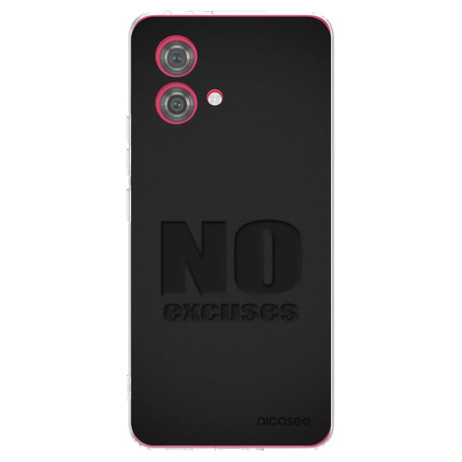 Picasee husă transparentă din silicon pentru Motorola Moto G84 5G - No Excuses