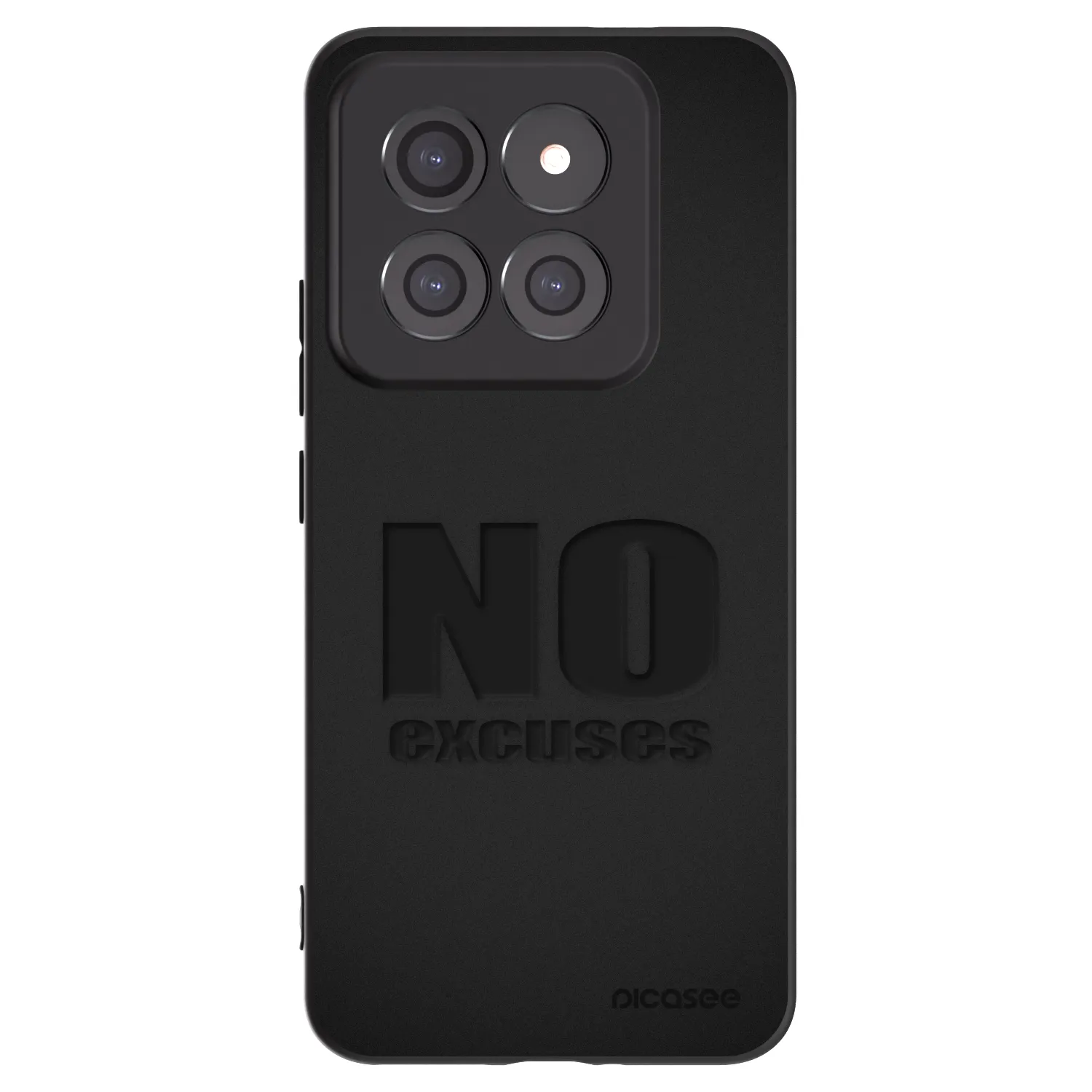 Picasee husă neagră din silicon pentru Xiaomi 14 Pro - No Excuses