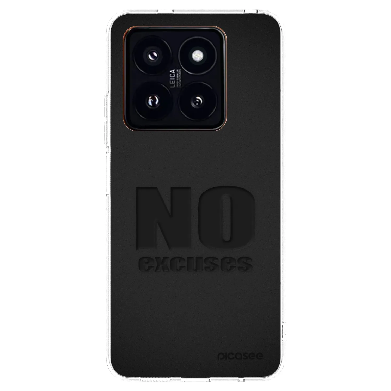 Picasee husă transparentă din silicon pentru Xiaomi 14 Pro - No Excuses
