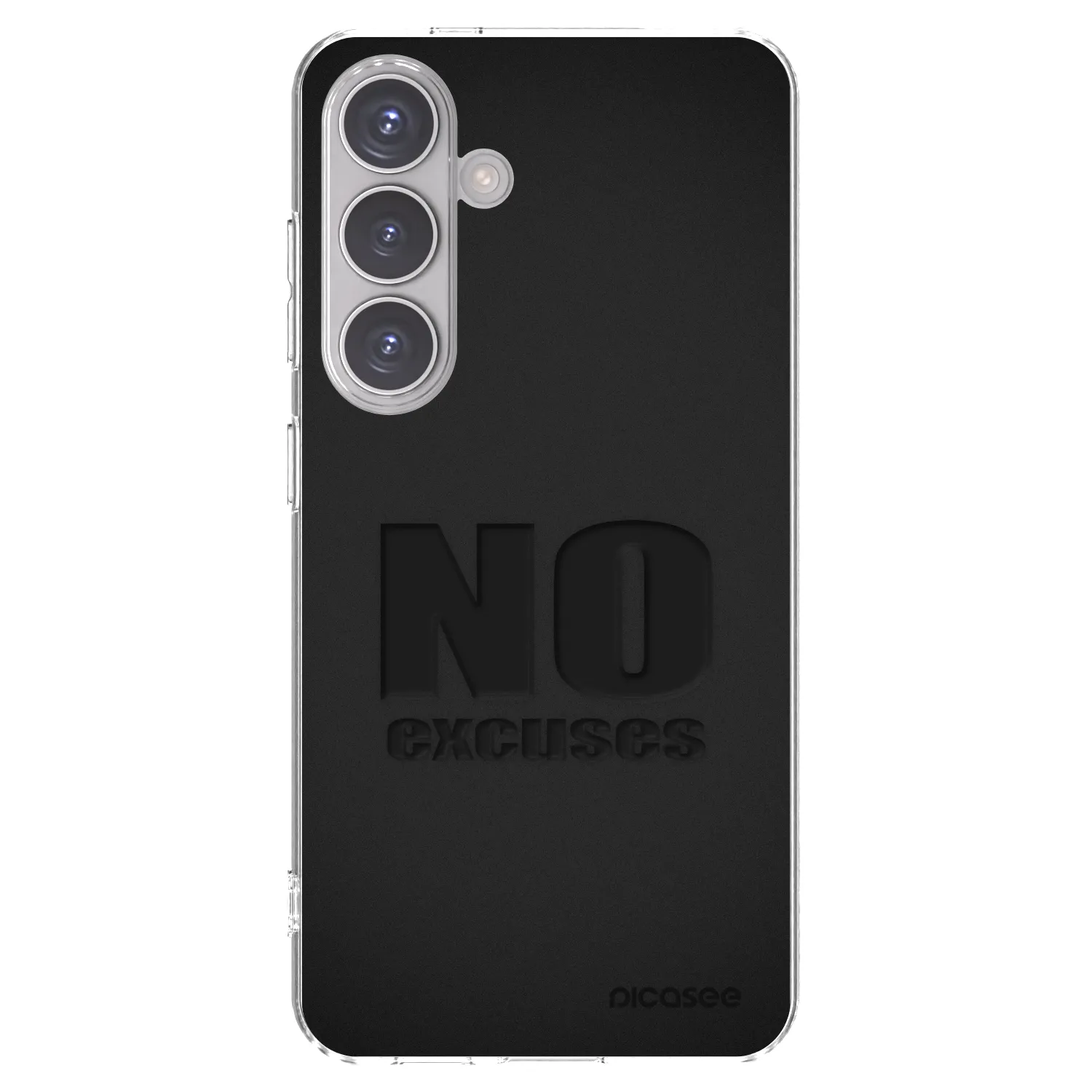 Picasee husă transparentă din silicon pentru Samsung Galaxy S24 S921B 5G - No Excuses