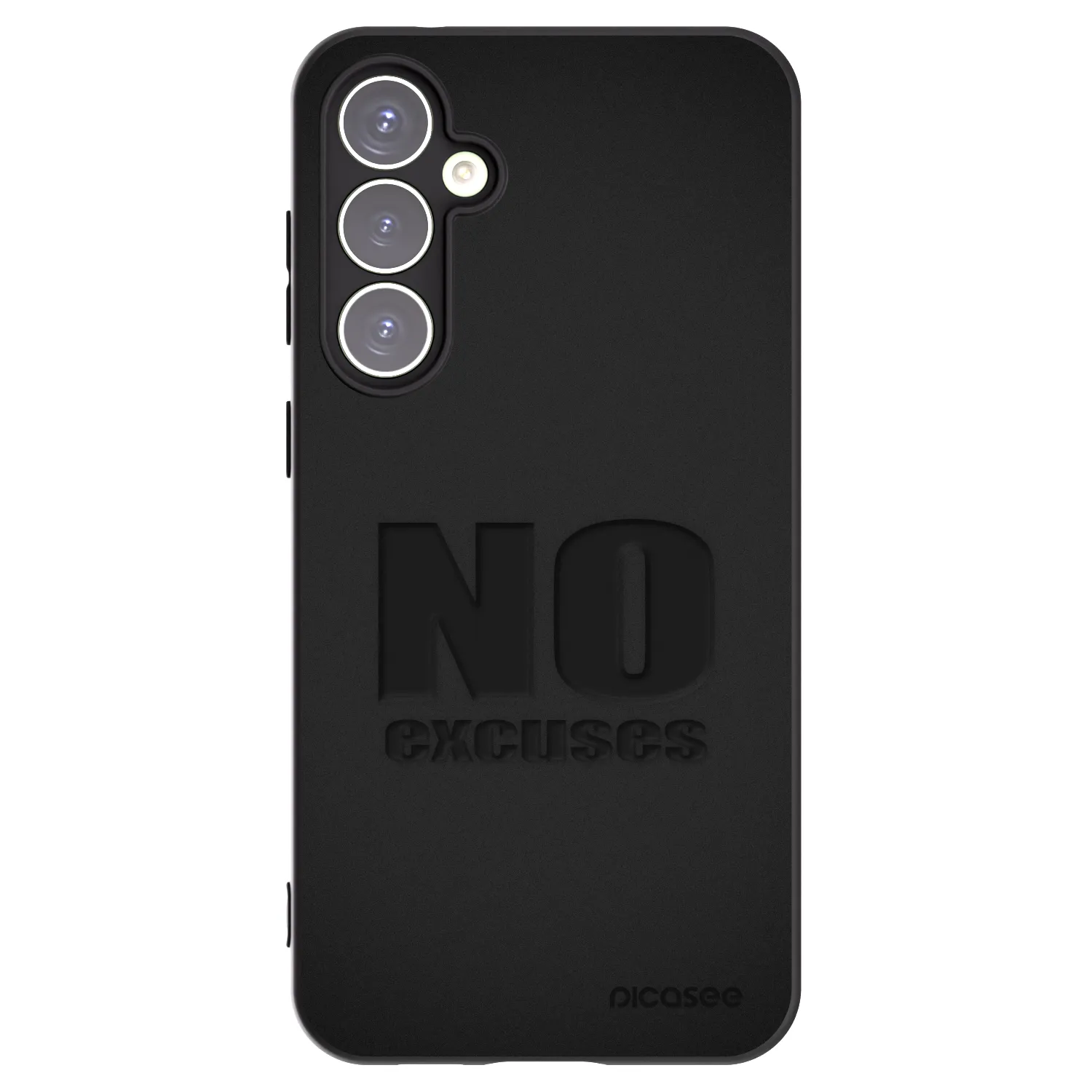 Picasee husă neagră din silicon pentru Samsung Galaxy S23 FE S711B - No Excuses