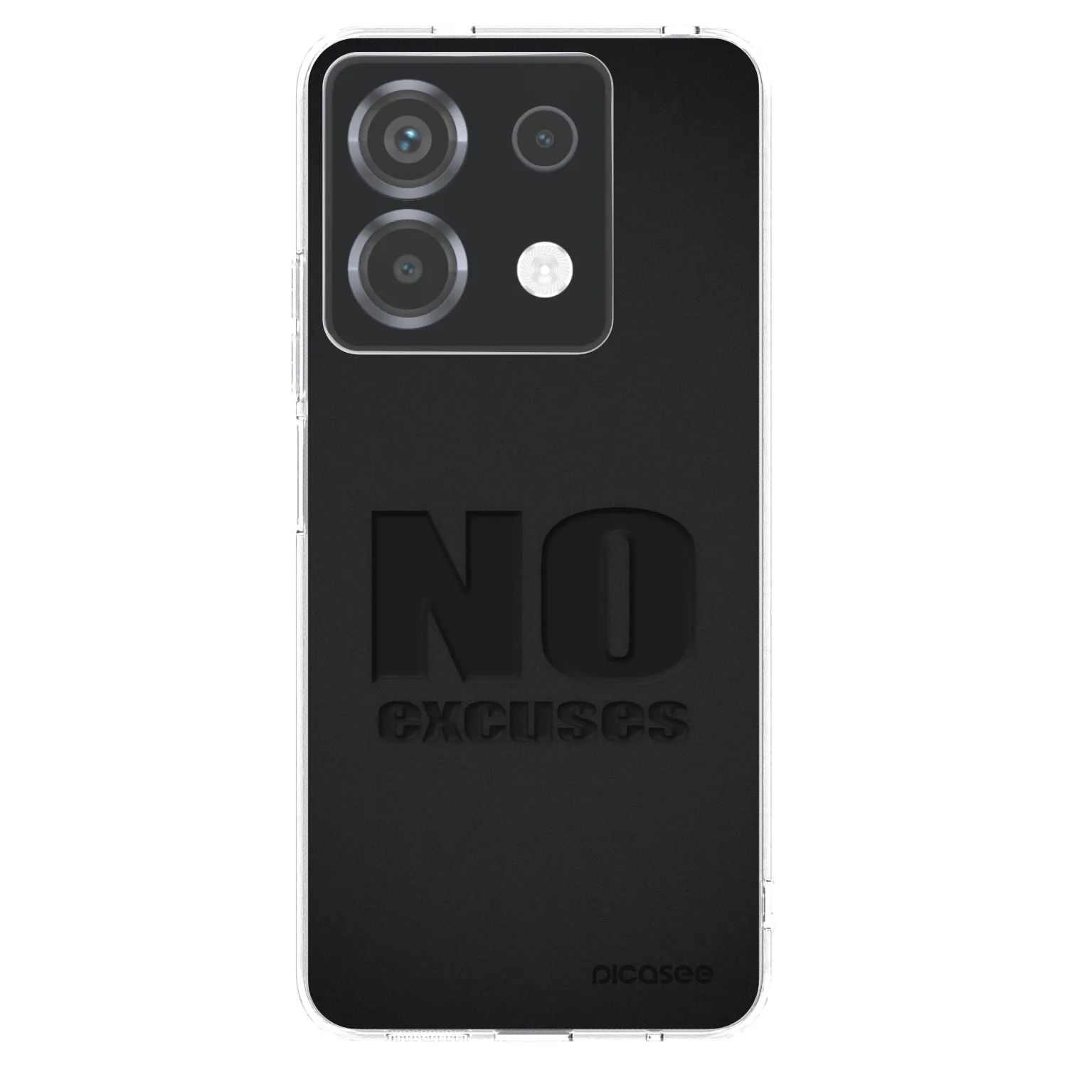 Picasee husă transparentă din silicon pentru Xiaomi Poco X6 - No Excuses