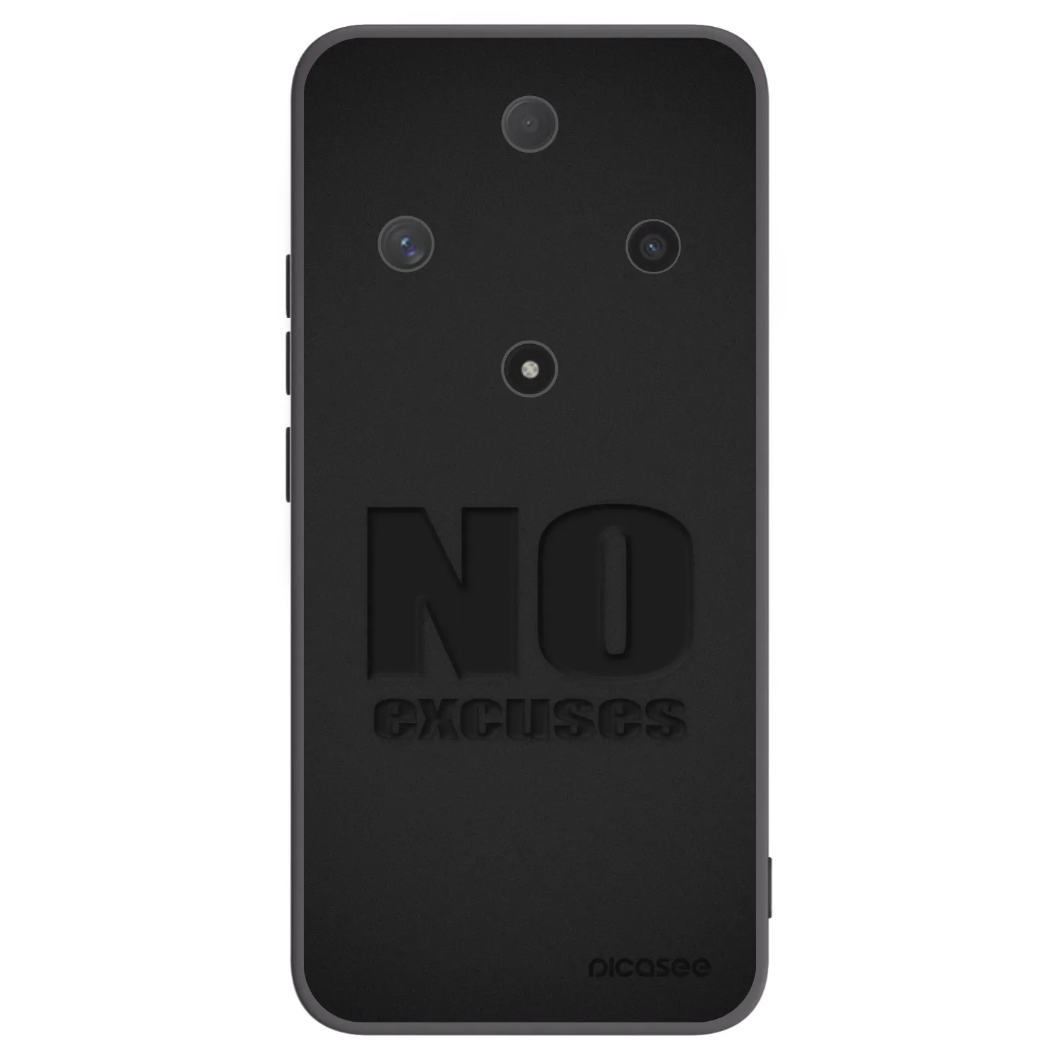Picasee husă neagră din silicon pentru Honor Magic6 Lite 5G - No Excuses
