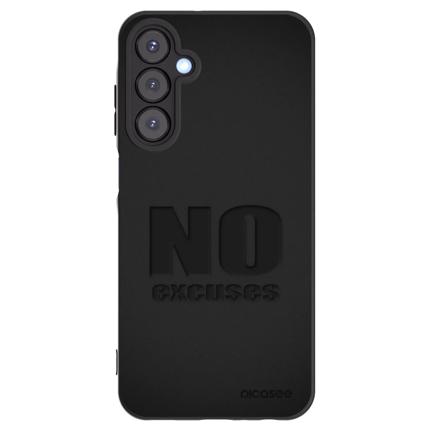 Picasee husă neagră din silicon pentru Samsung Galaxy A25 A256B 5G - No Excuses