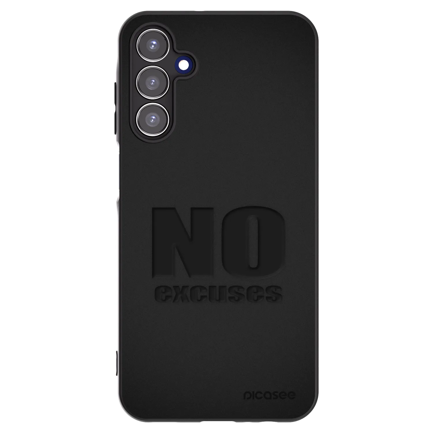 Picasee husă neagră din silicon pentru Samsung Galaxy A15 A156B 5G - No Excuses