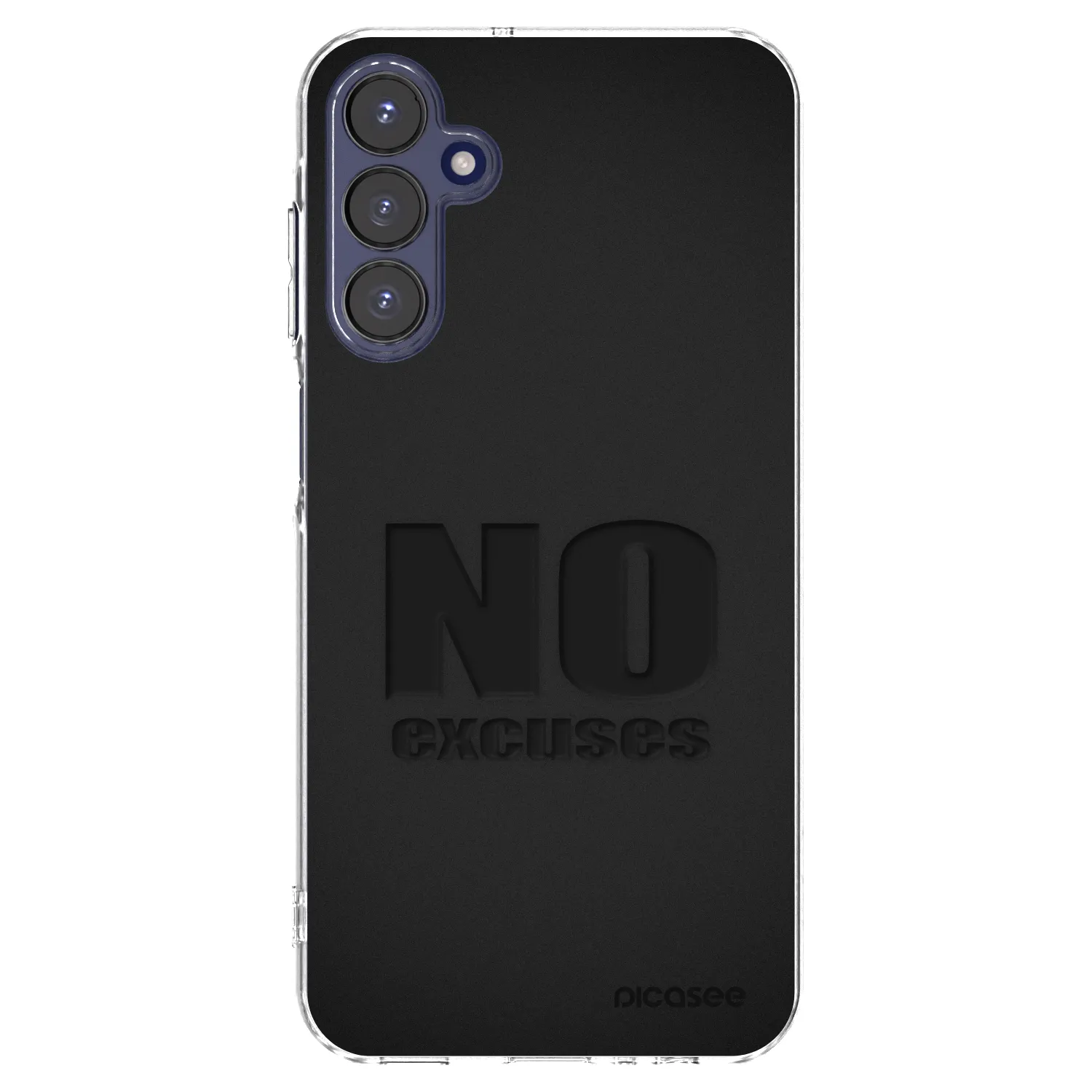 Picasee husă transparentă din silicon pentru Samsung Galaxy A15 A155F 4G - No Excuses