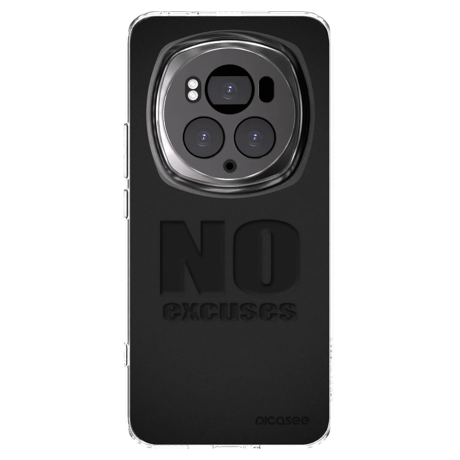 Picasee husă transparentă din silicon pentru Honor Magic6 Pro - No Excuses