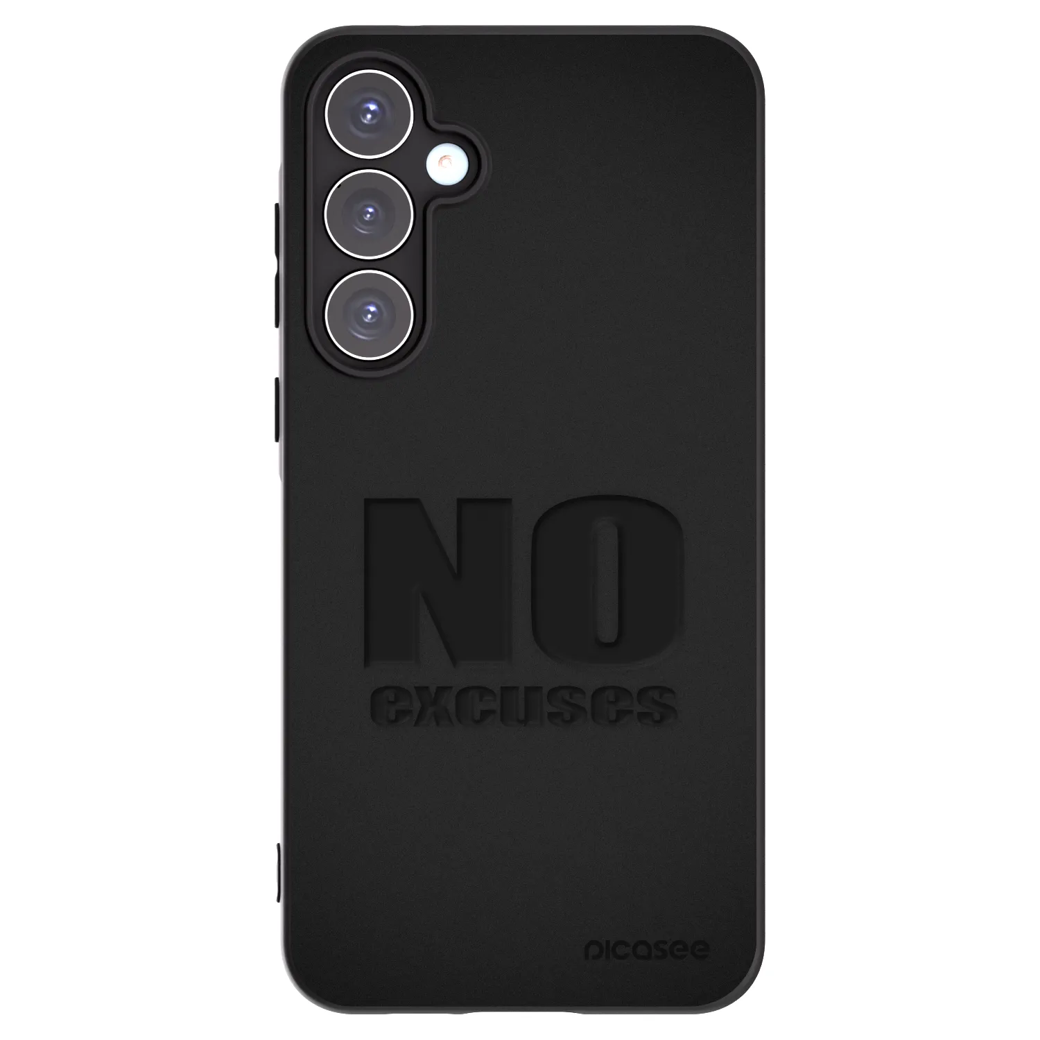 Picasee husă neagră din silicon pentru Samsung Galaxy A55 5G A556B - No Excuses