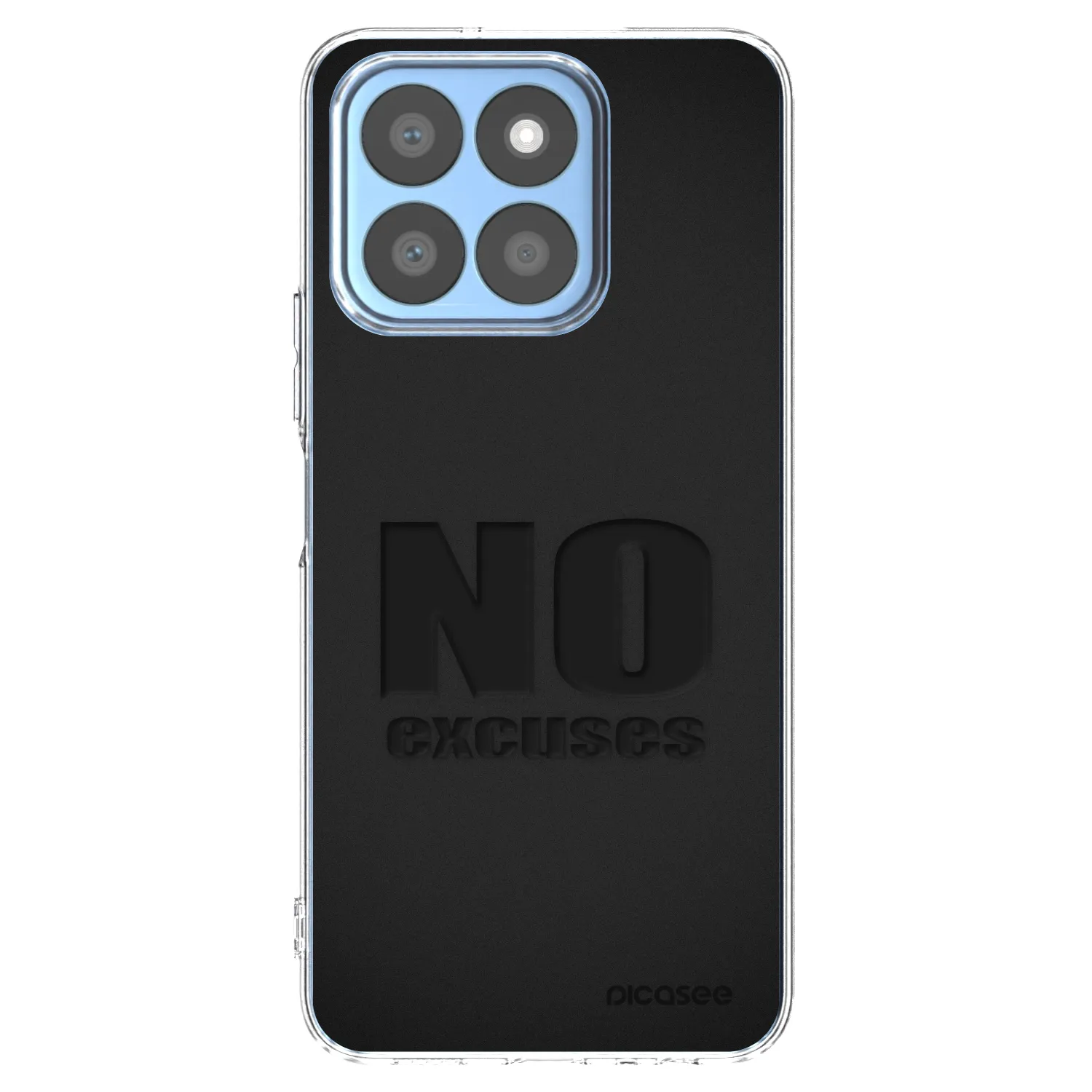 Picasee husă transparentă din silicon pentru Honor X8b - No Excuses