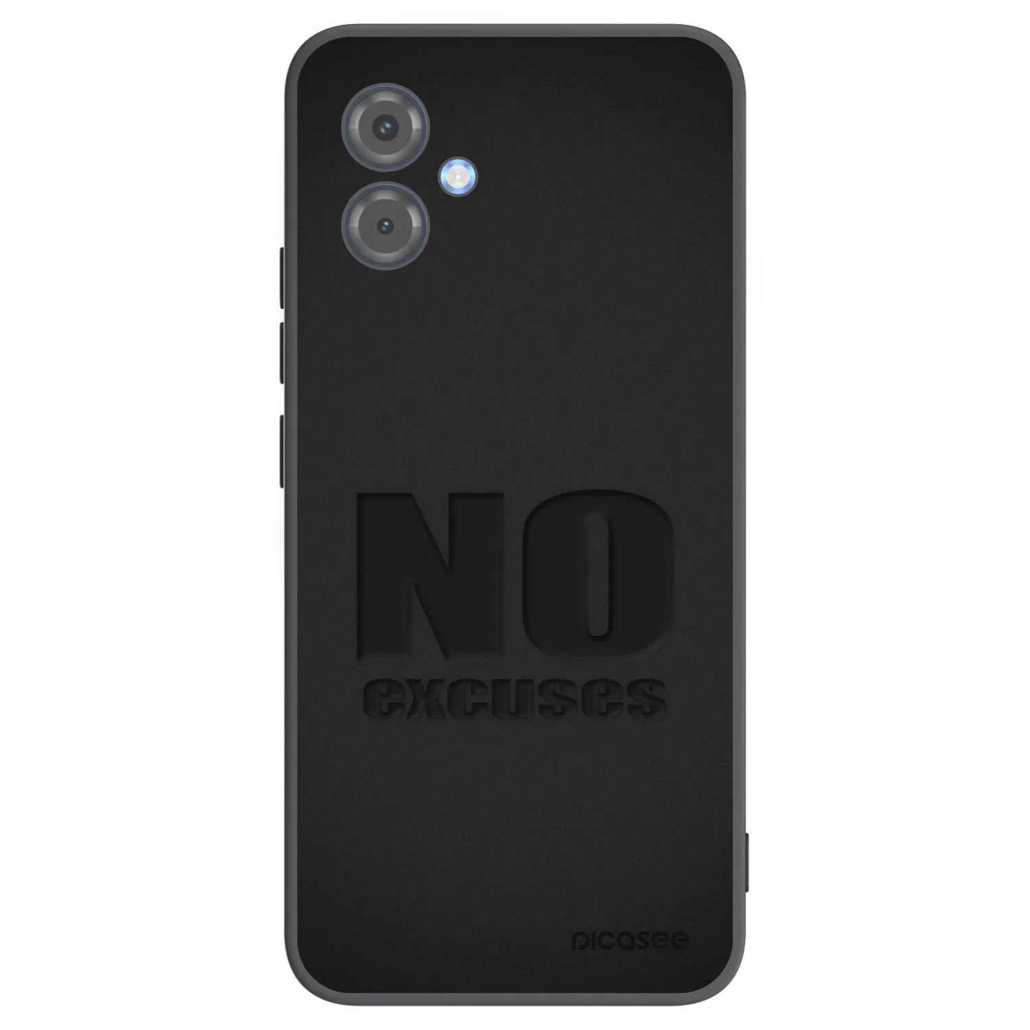 Picasee husă neagră din silicon pentru Motorola Moto G14 - No Excuses