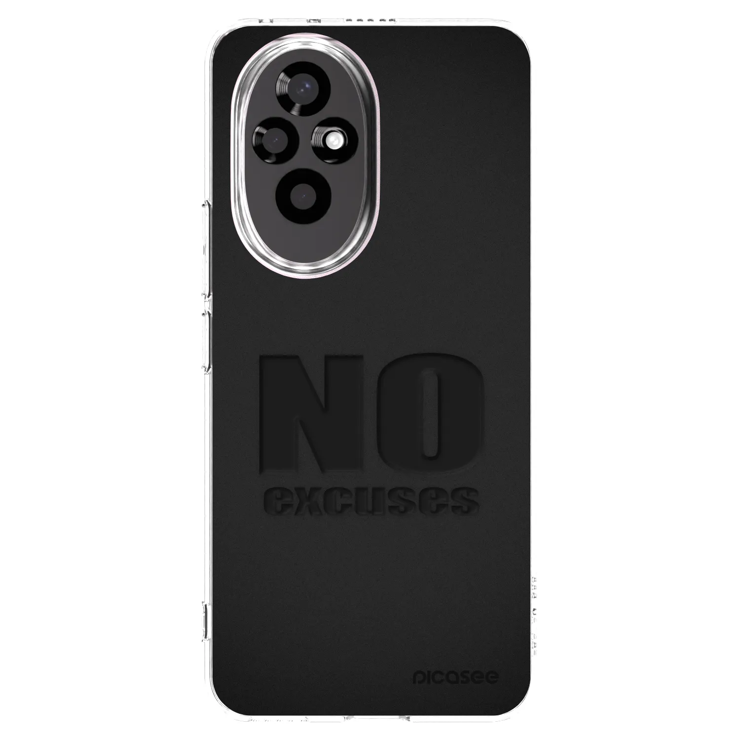 Picasee husă transparentă din silicon pentru Honor 200 5G - No Excuses