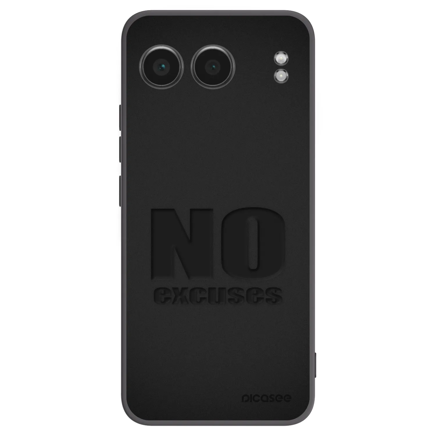 Picasee husă neagră din silicon pentru OnePlus Nord 4 - No Excuses